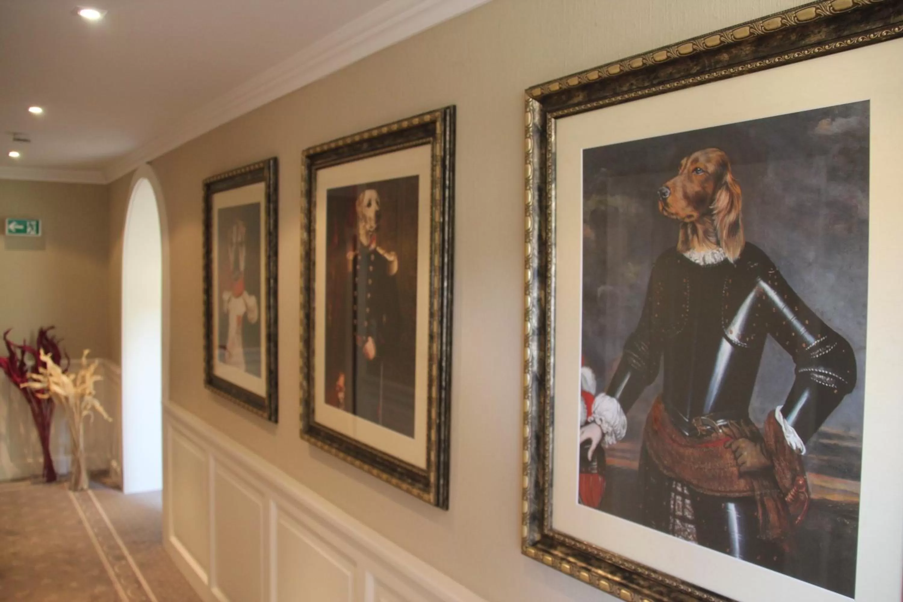 Decorative detail in Hotel Waldblick