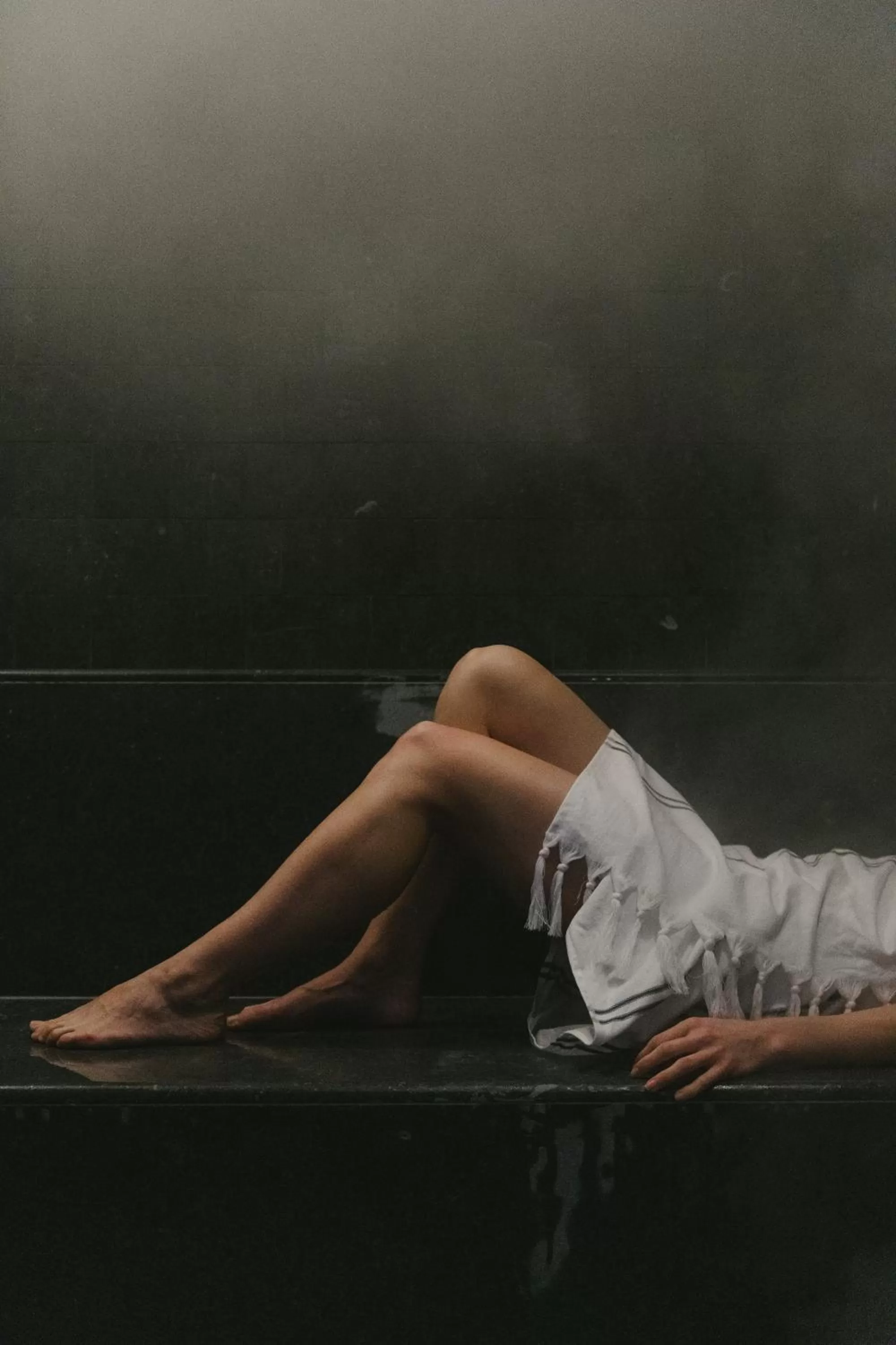 Steam room in august