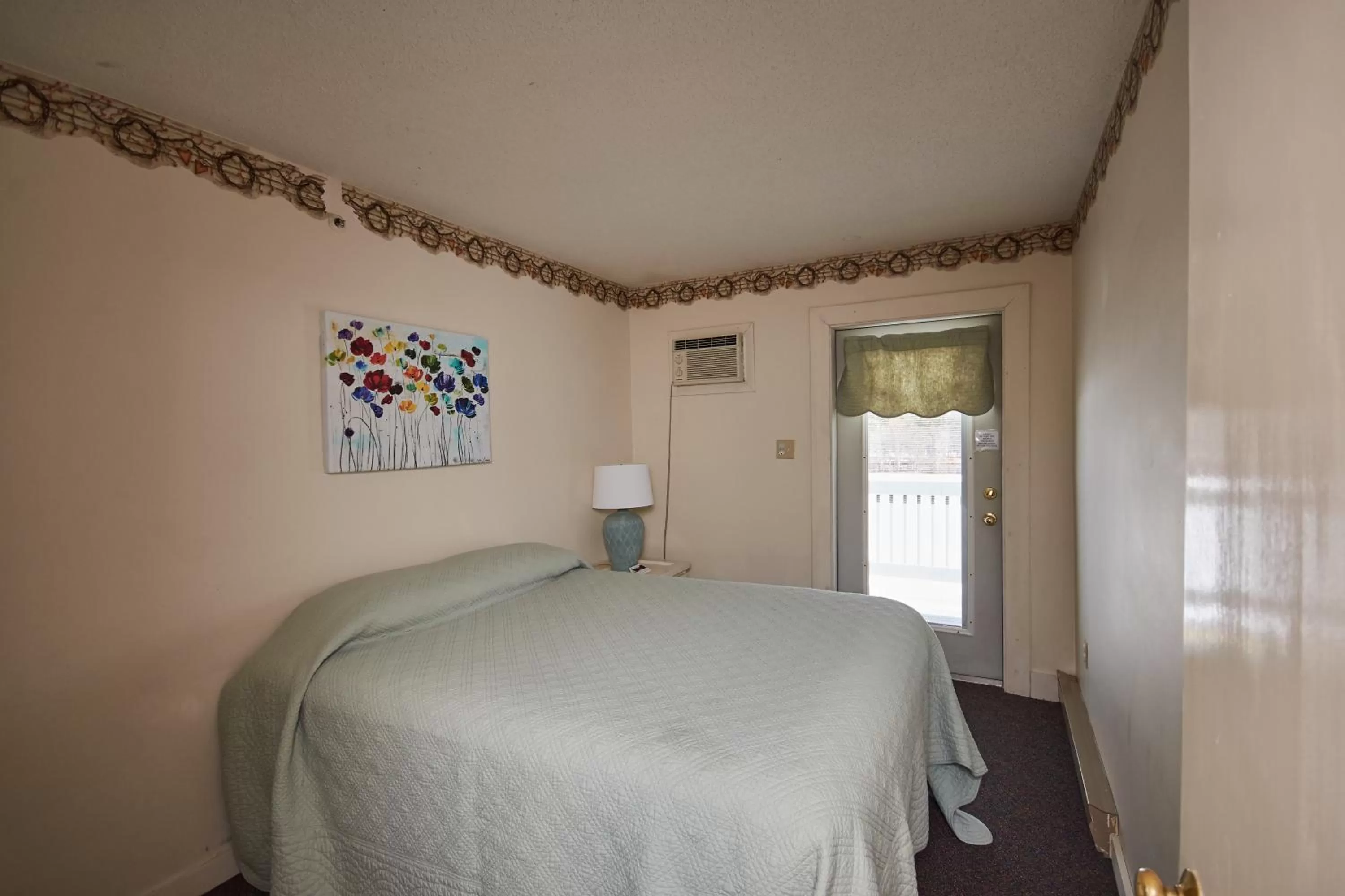 Bed in River View Resort