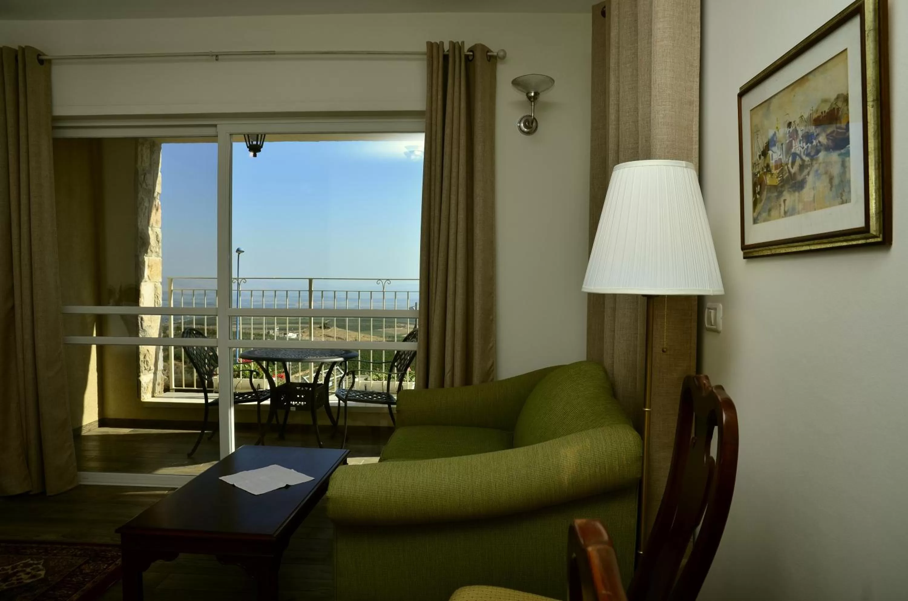 Balcony/Terrace, Seating Area in HaBaronit