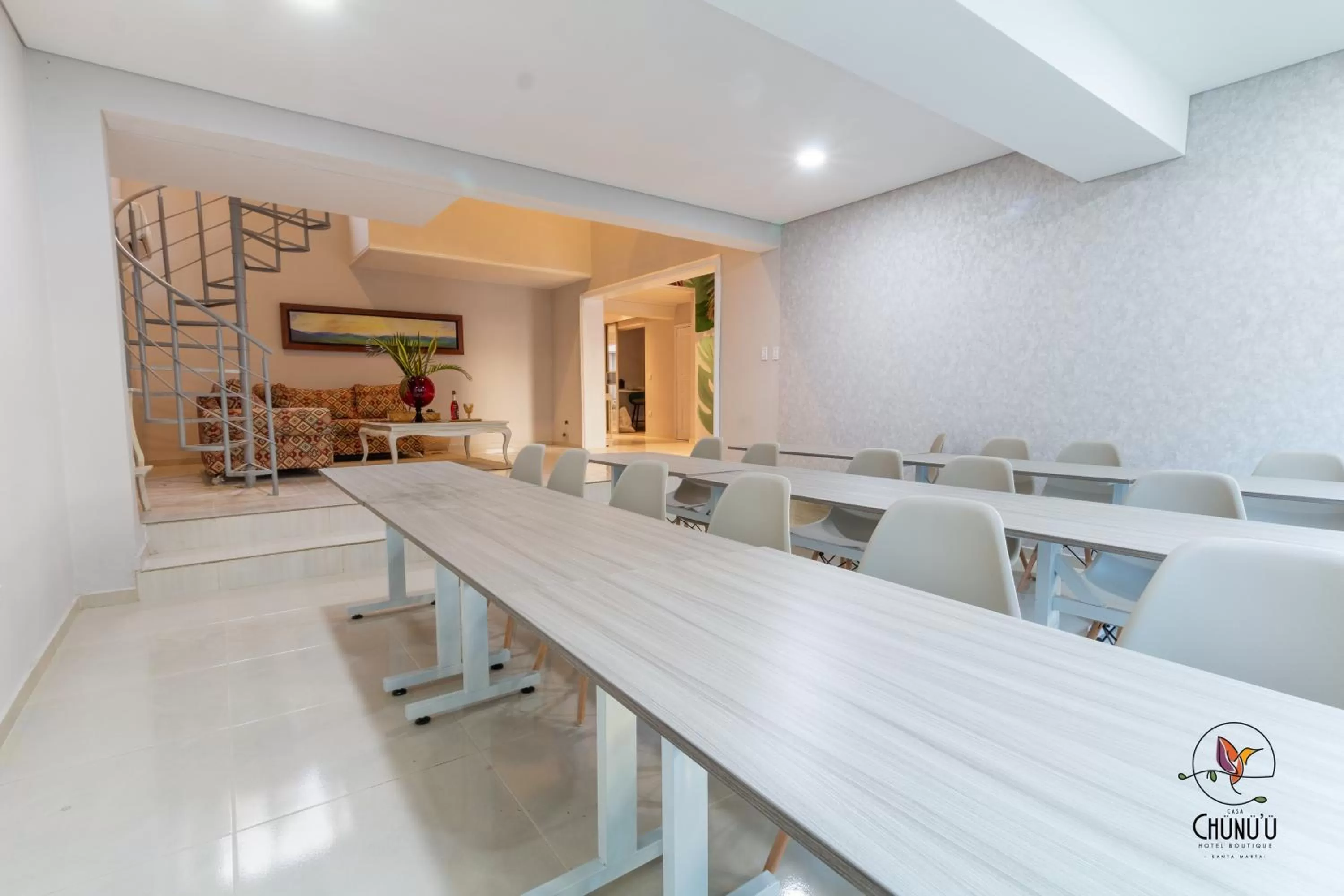 Business facilities, Dining Area in Hotel Boutique CASA CHUNUU Santa Marta