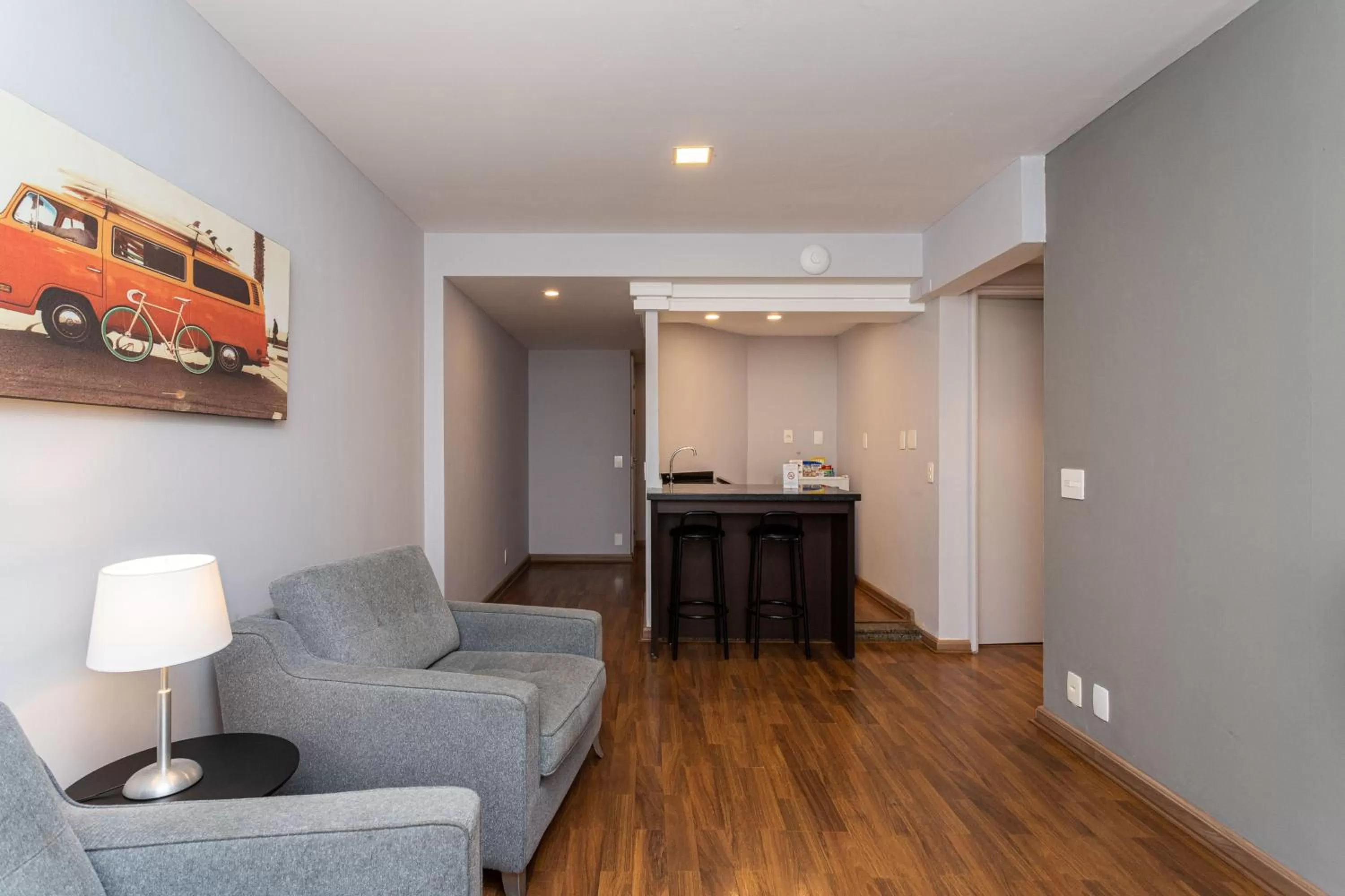 Seating area in H4 La Residence Paulista