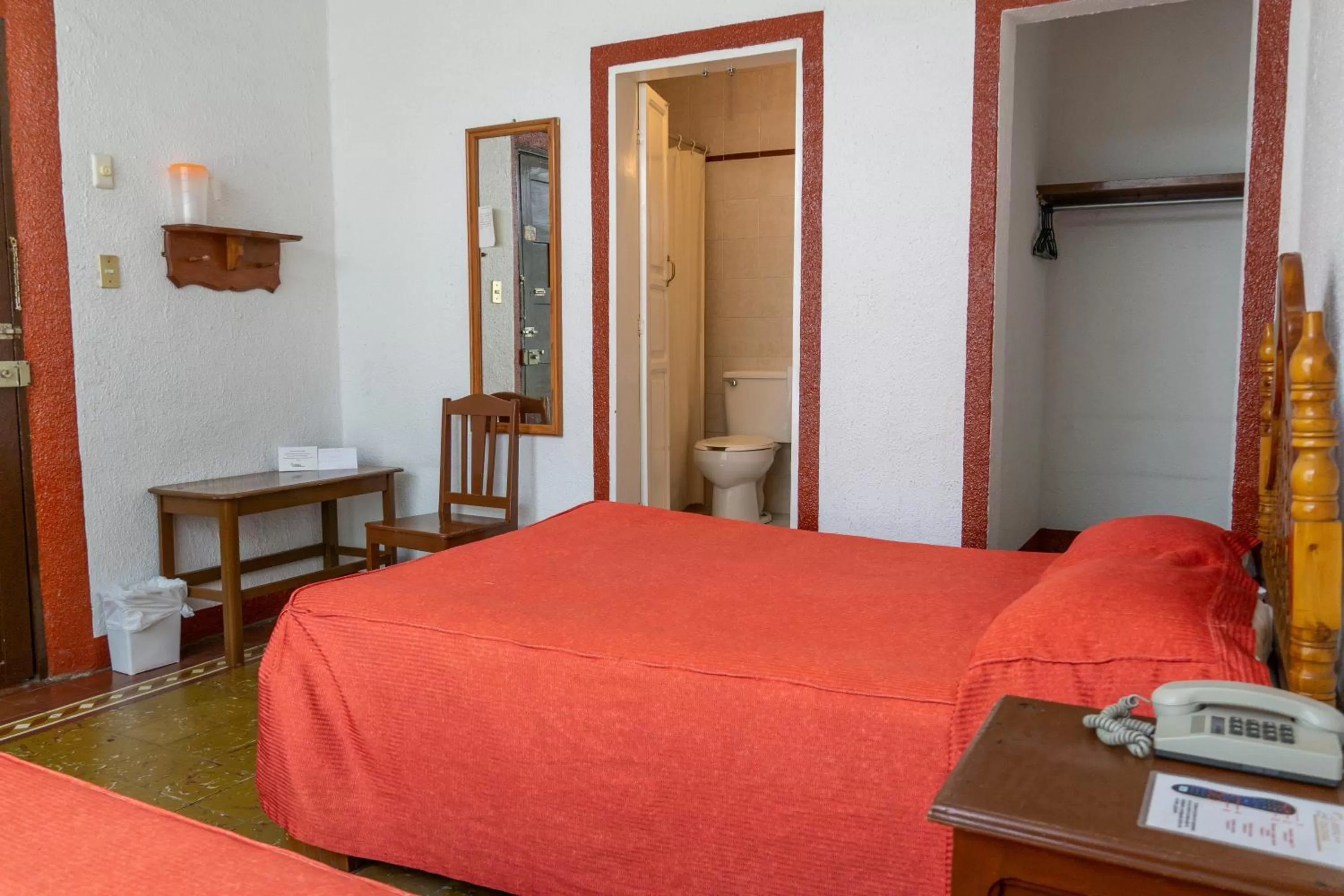 Bed in Hotel Colonial