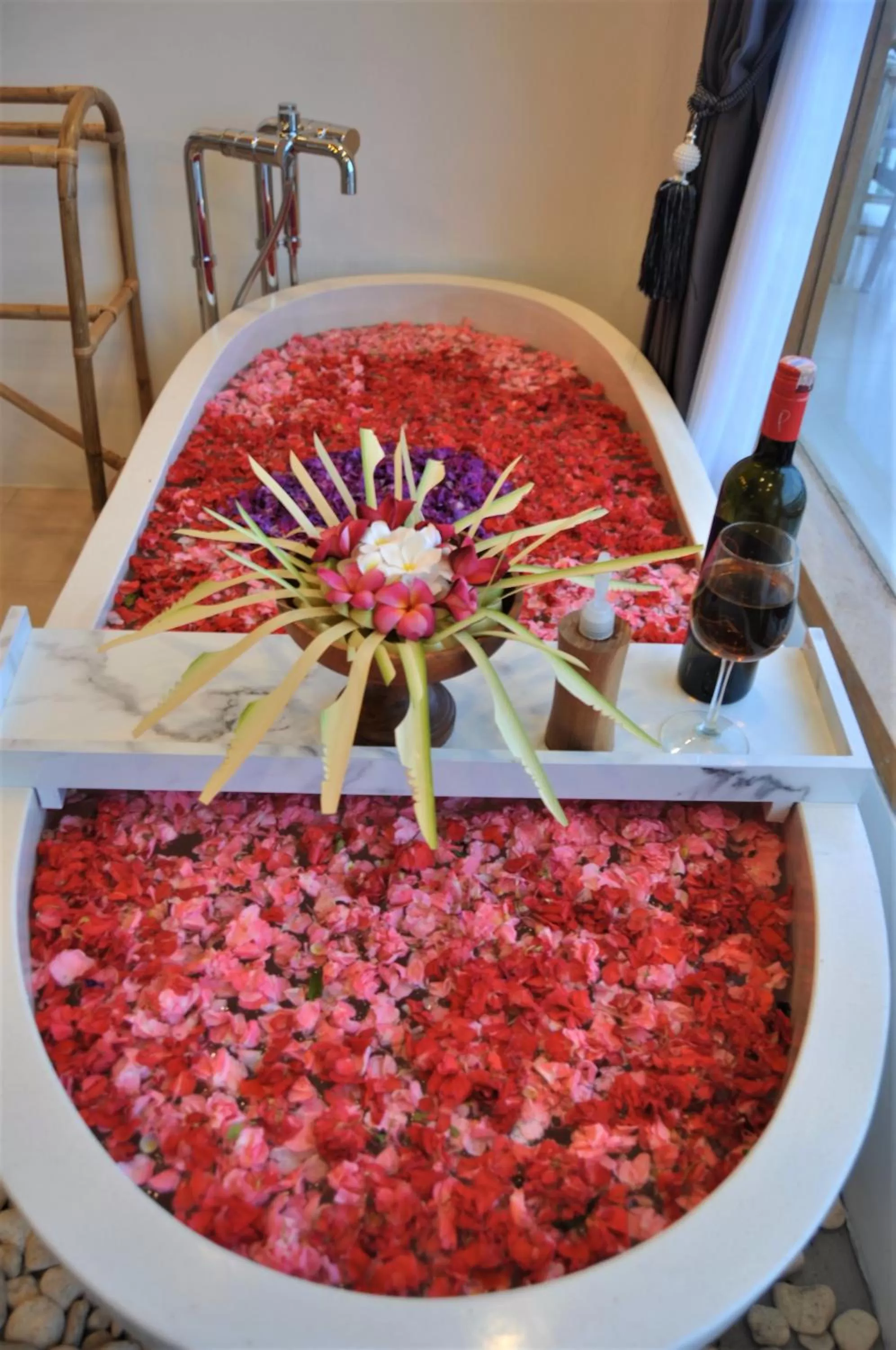 Garden view in SUITE OCEAN BLUE