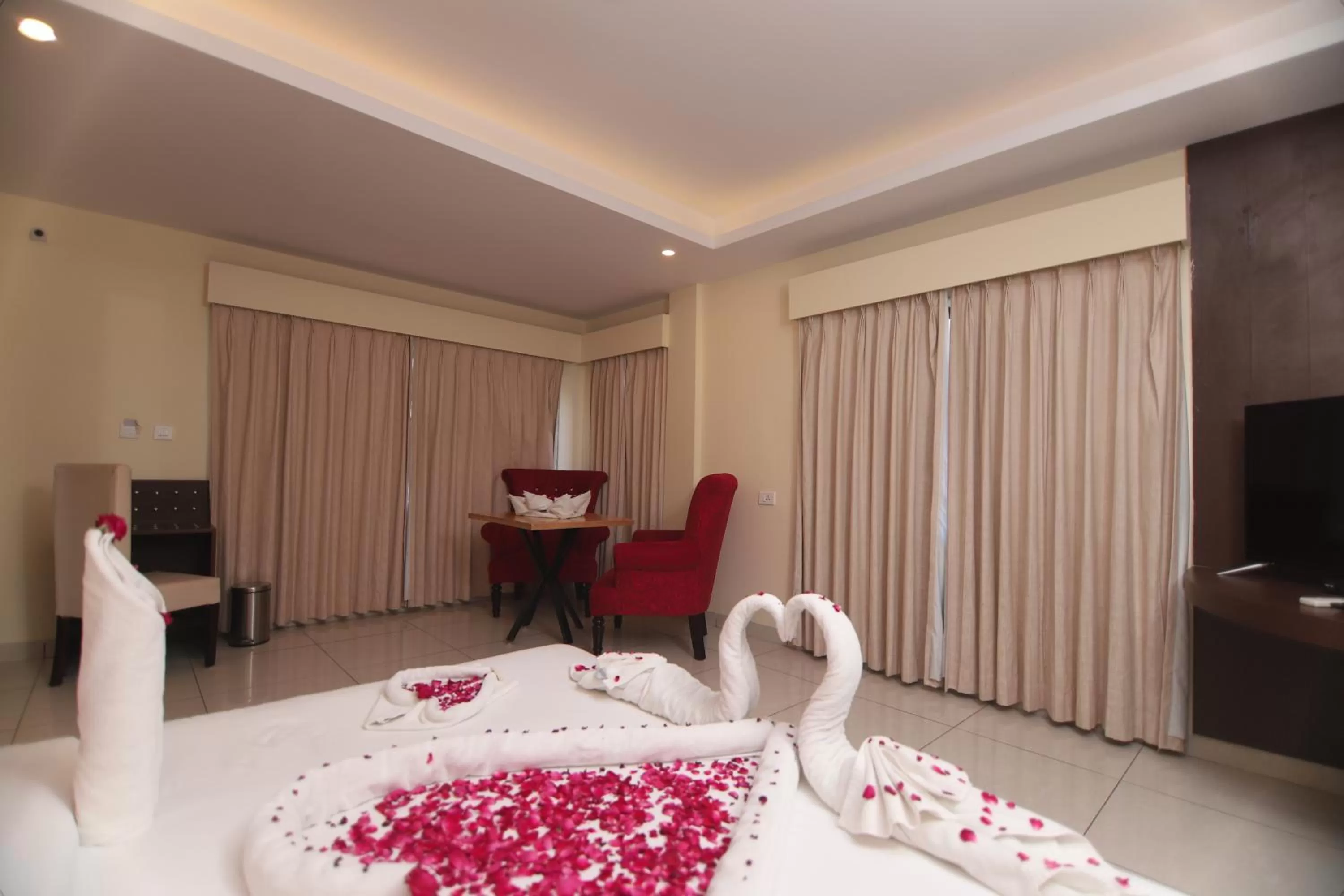 Bedroom in Indira Nikunj Rubystone Exotic