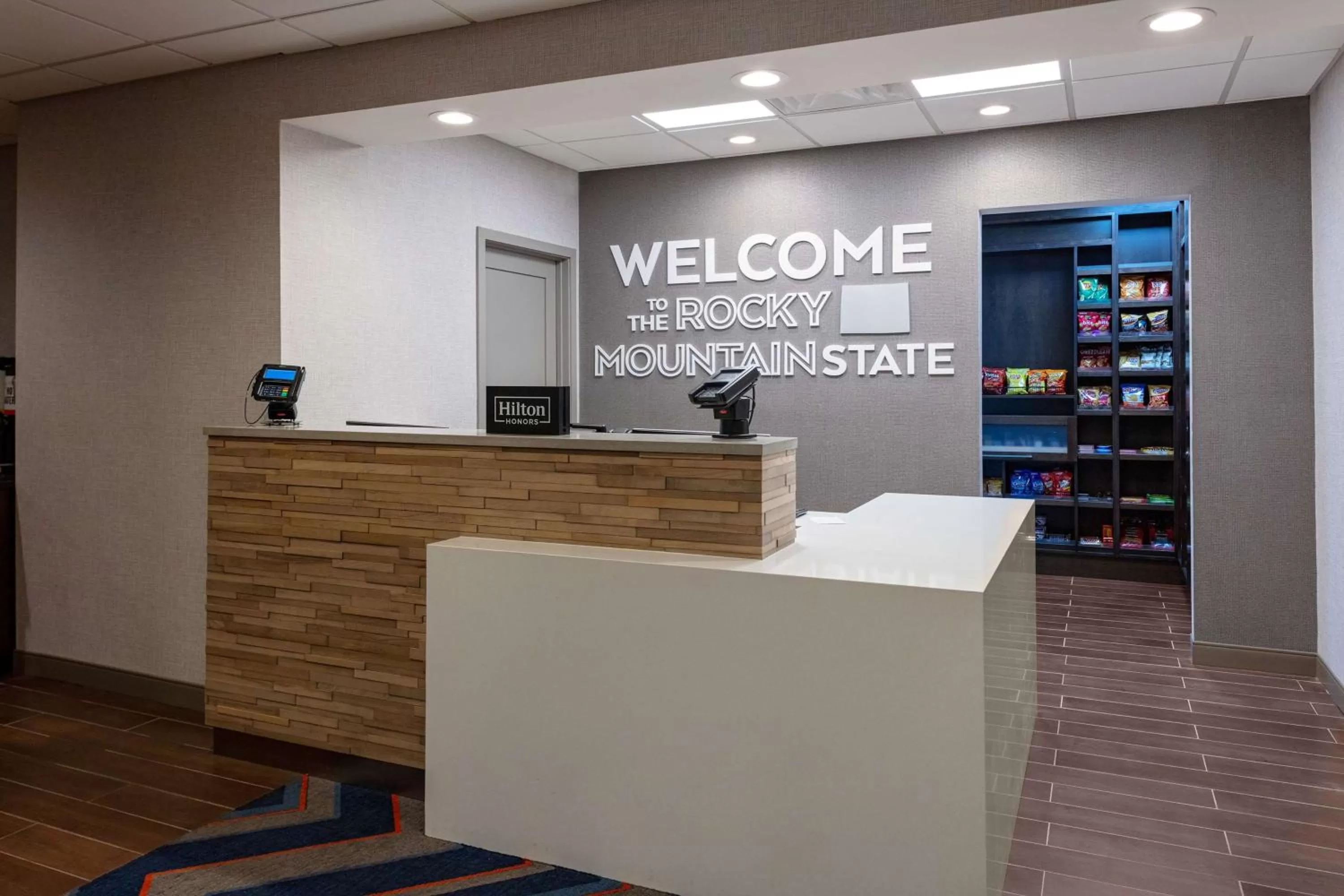 Lobby or reception in Hampton Inn Castle Rock