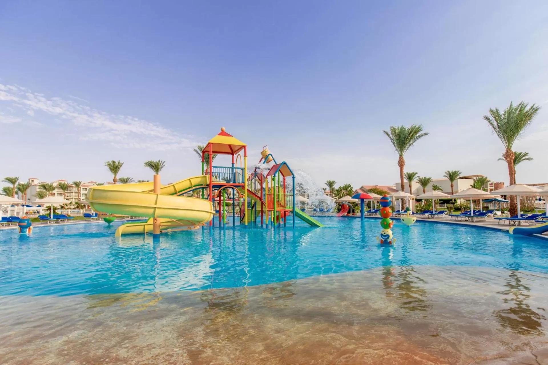 Aqua park in Pickalbatros Dana Beach Resort - Aqua Park