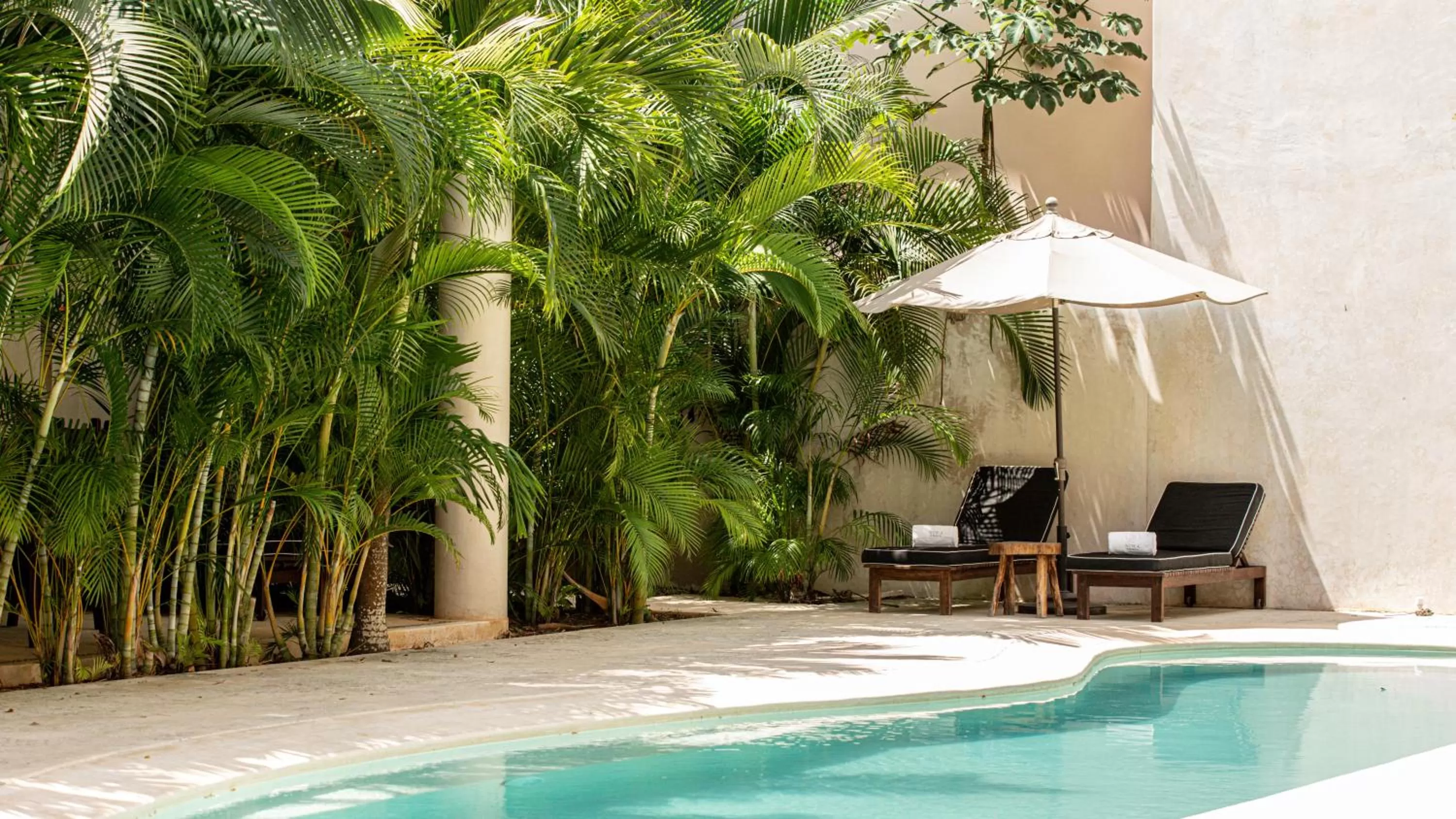 Garden view in Niwa Tulum