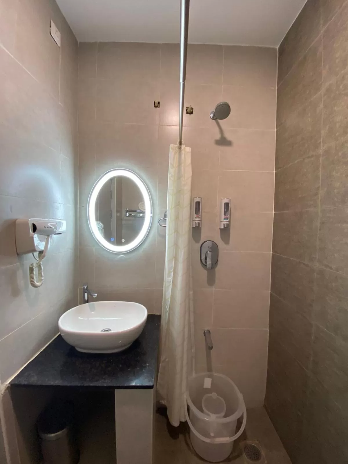 Shower in Le Shiv Executive Suite