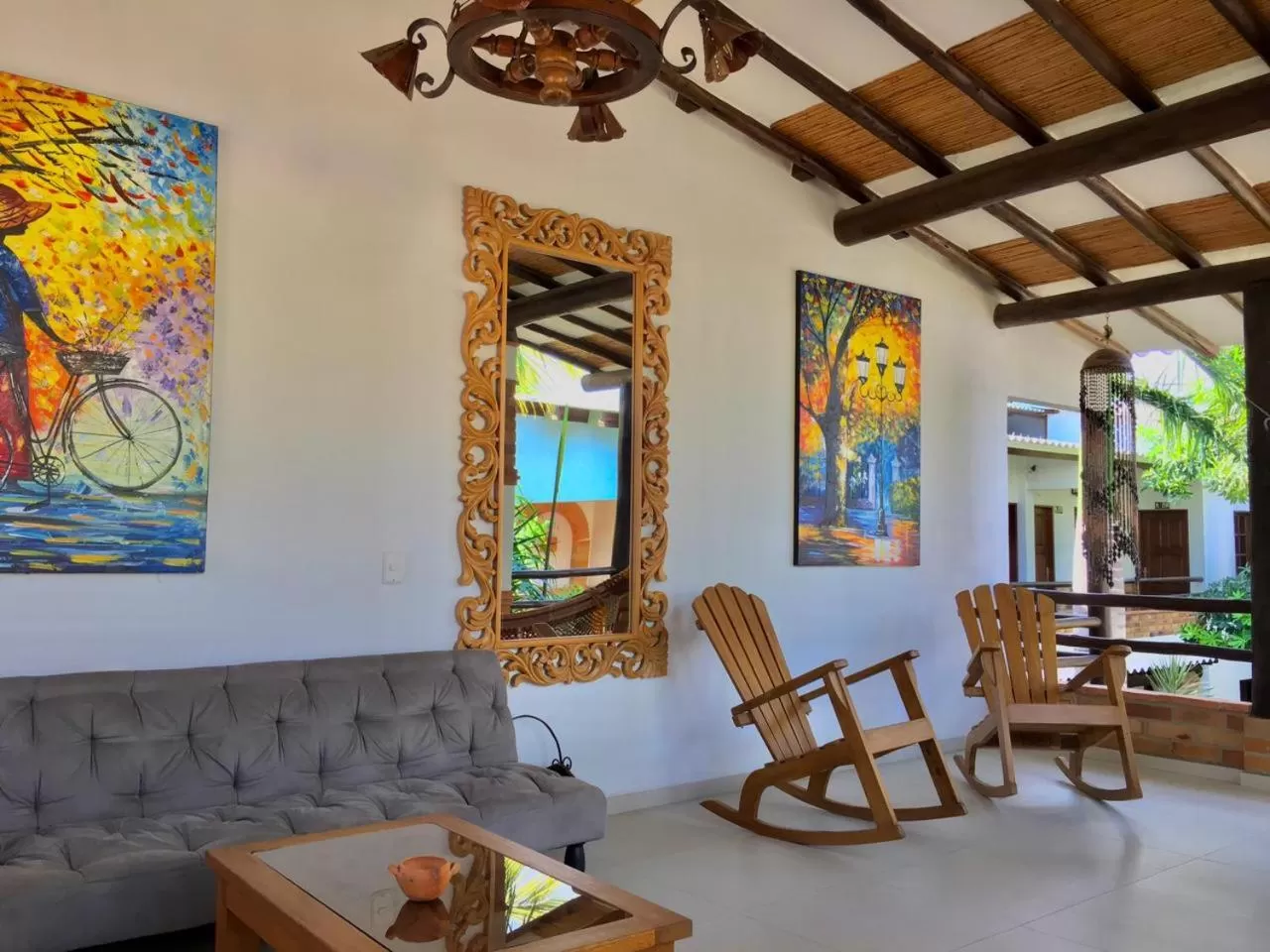 Balcony/Terrace, Seating Area in Camali Hotel