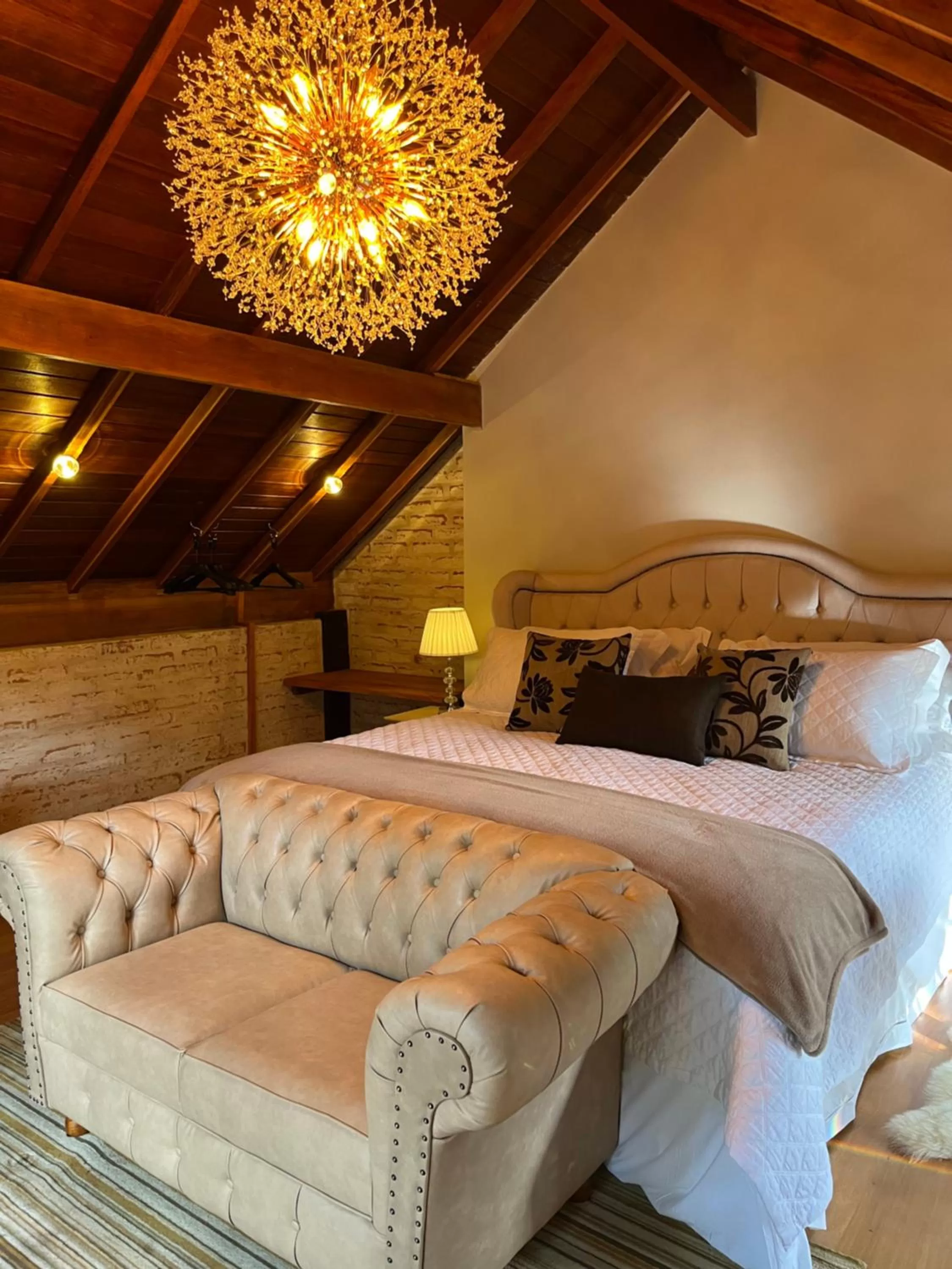 Photo of the whole room, Bed in Pousada Dona Bendita