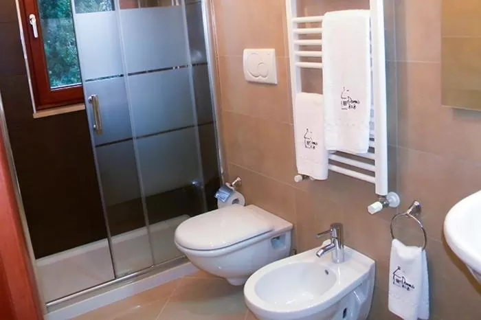 Bathroom in Domus B&B