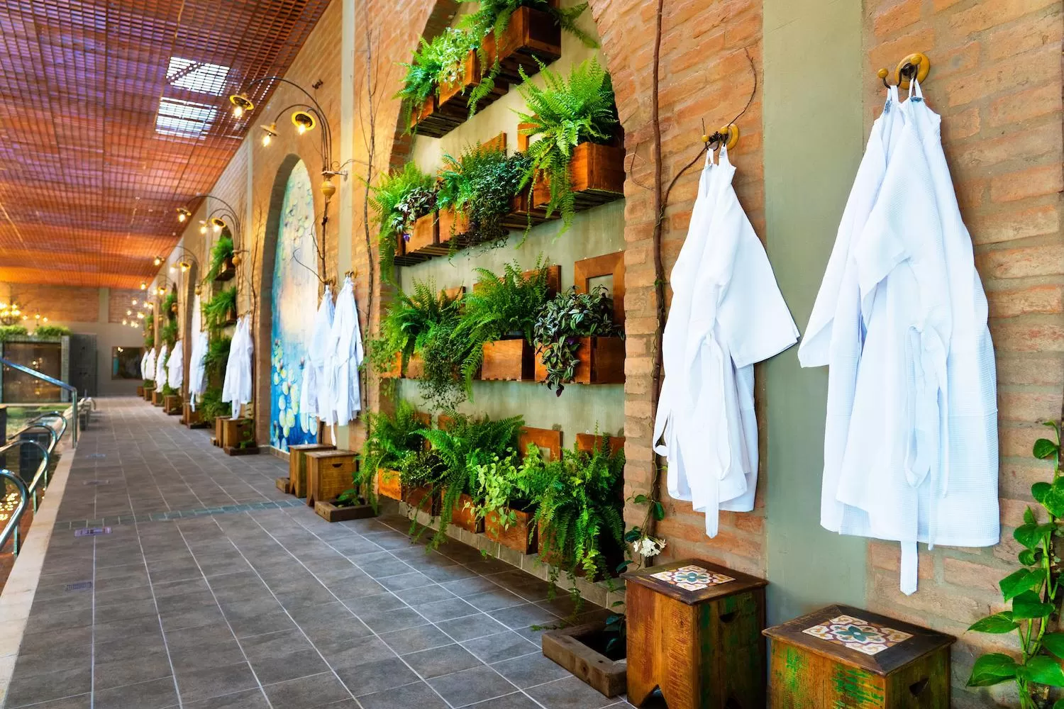 Swimming pool in Hotel Villa Lobos Spa Romantik