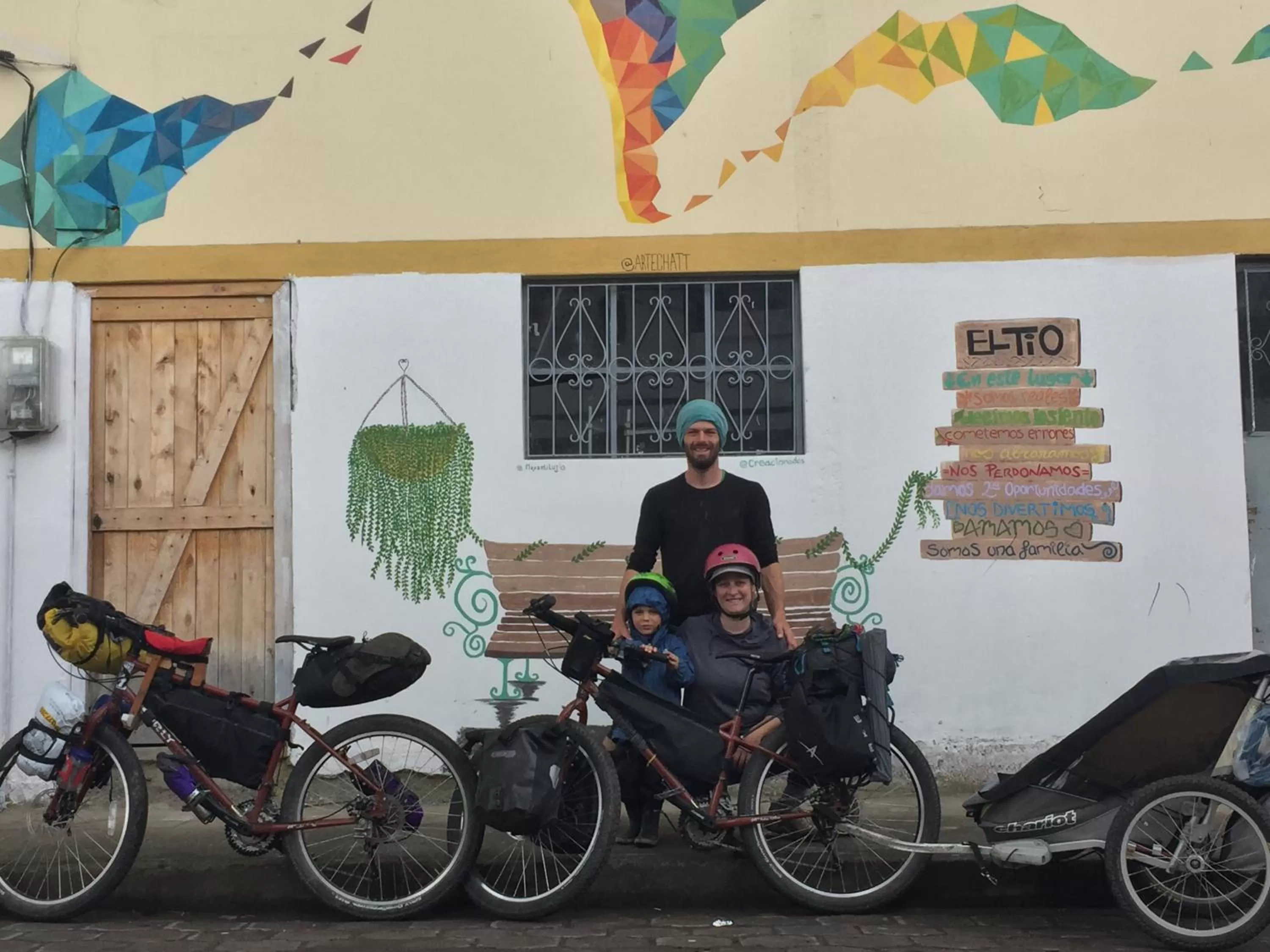 On site in El Tio Hostal