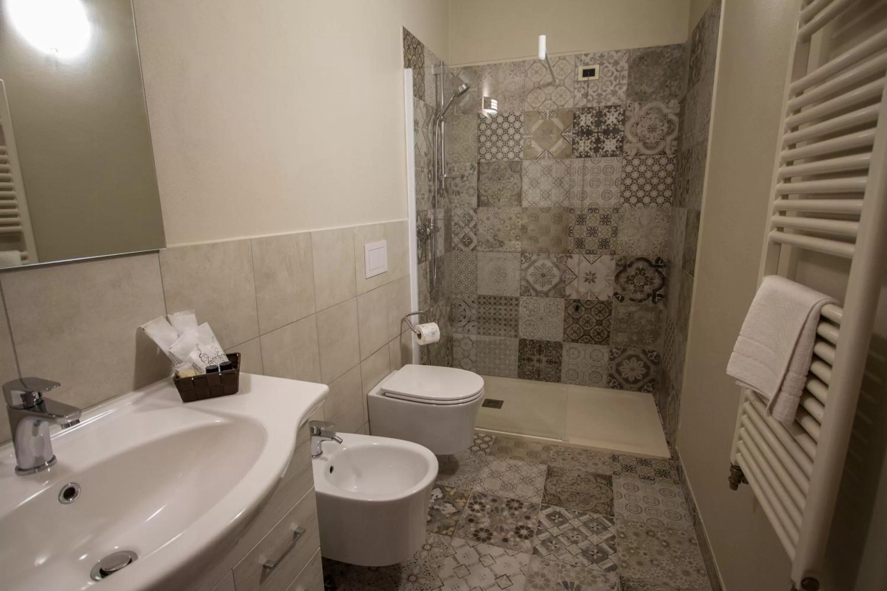 Bathroom in Hotel Elefante