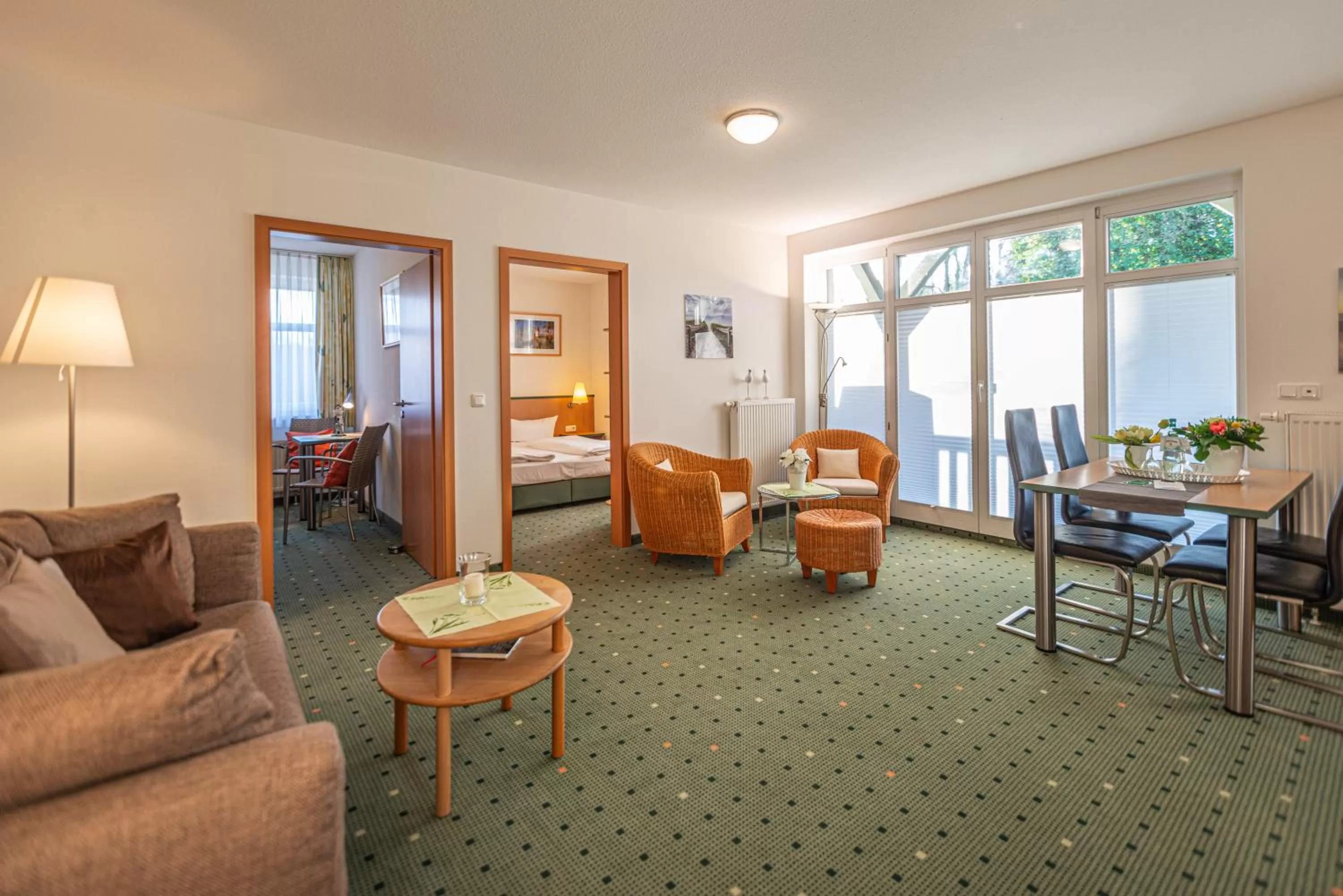 Living room in Am Weststrand Apartmenthaus Waldeck