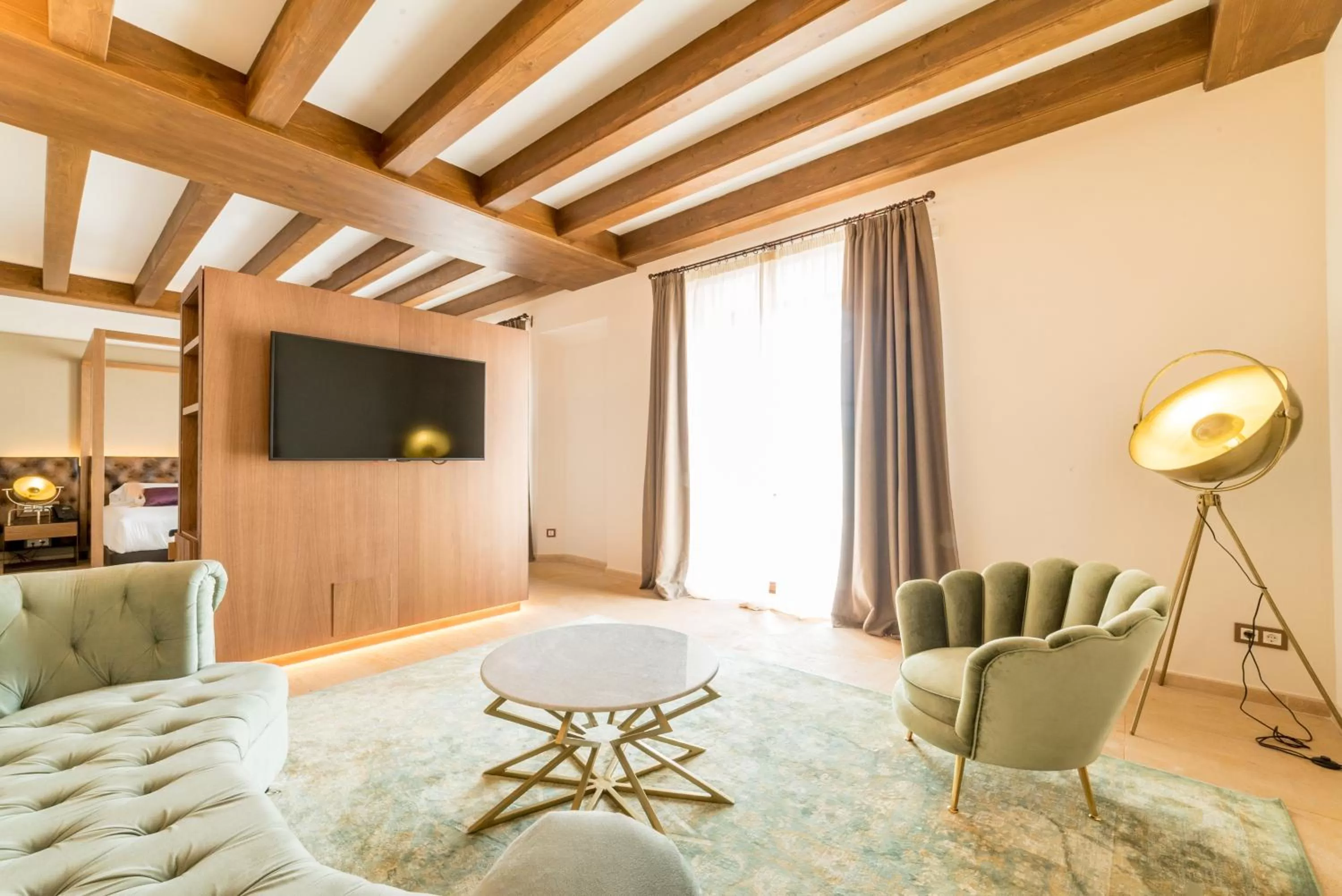 Seating area in Hotel Creu de Tau Art&Spa-Adults only
