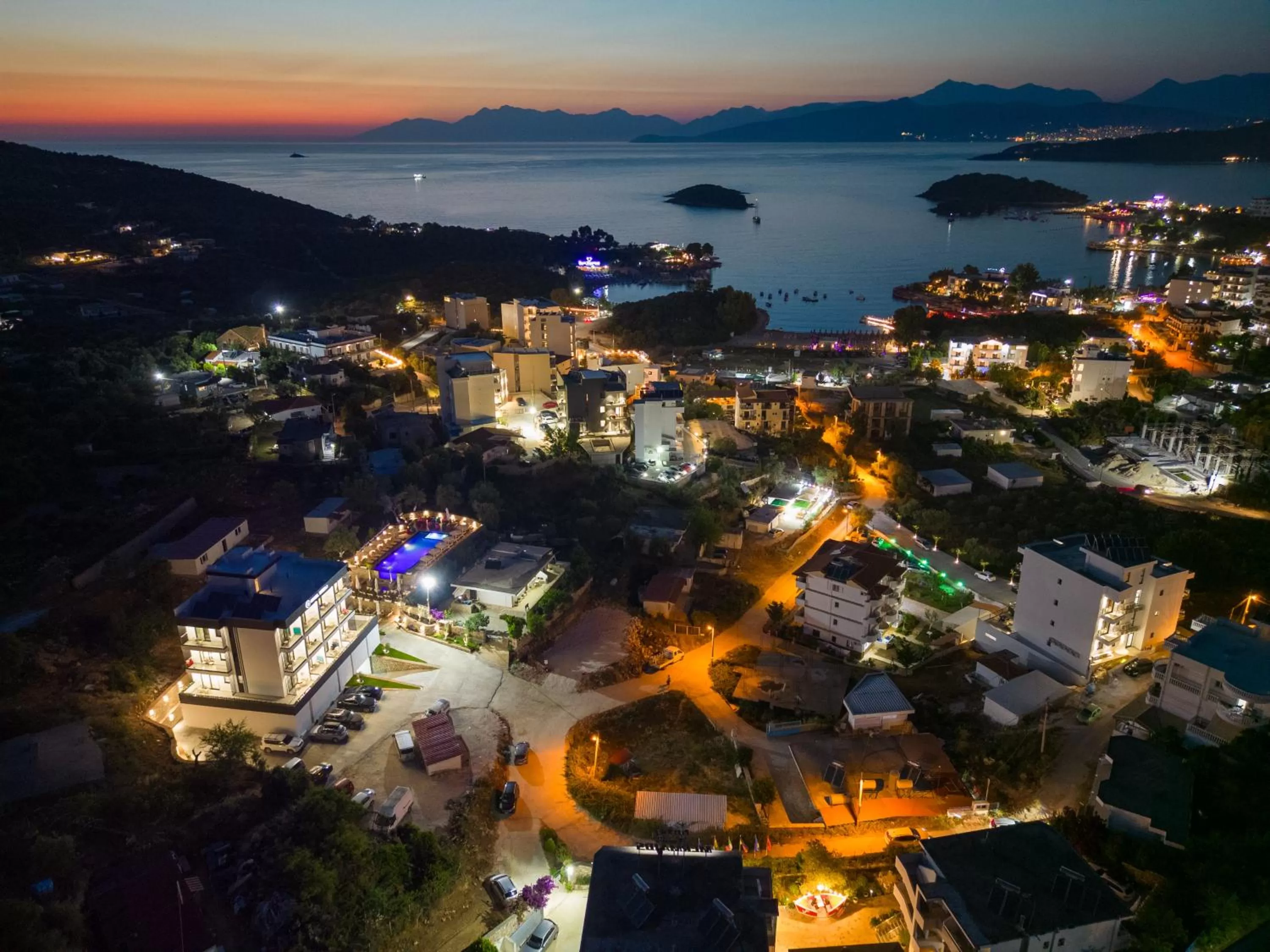 Nearby landmark, Bird's-eye View in Hotel Memaj