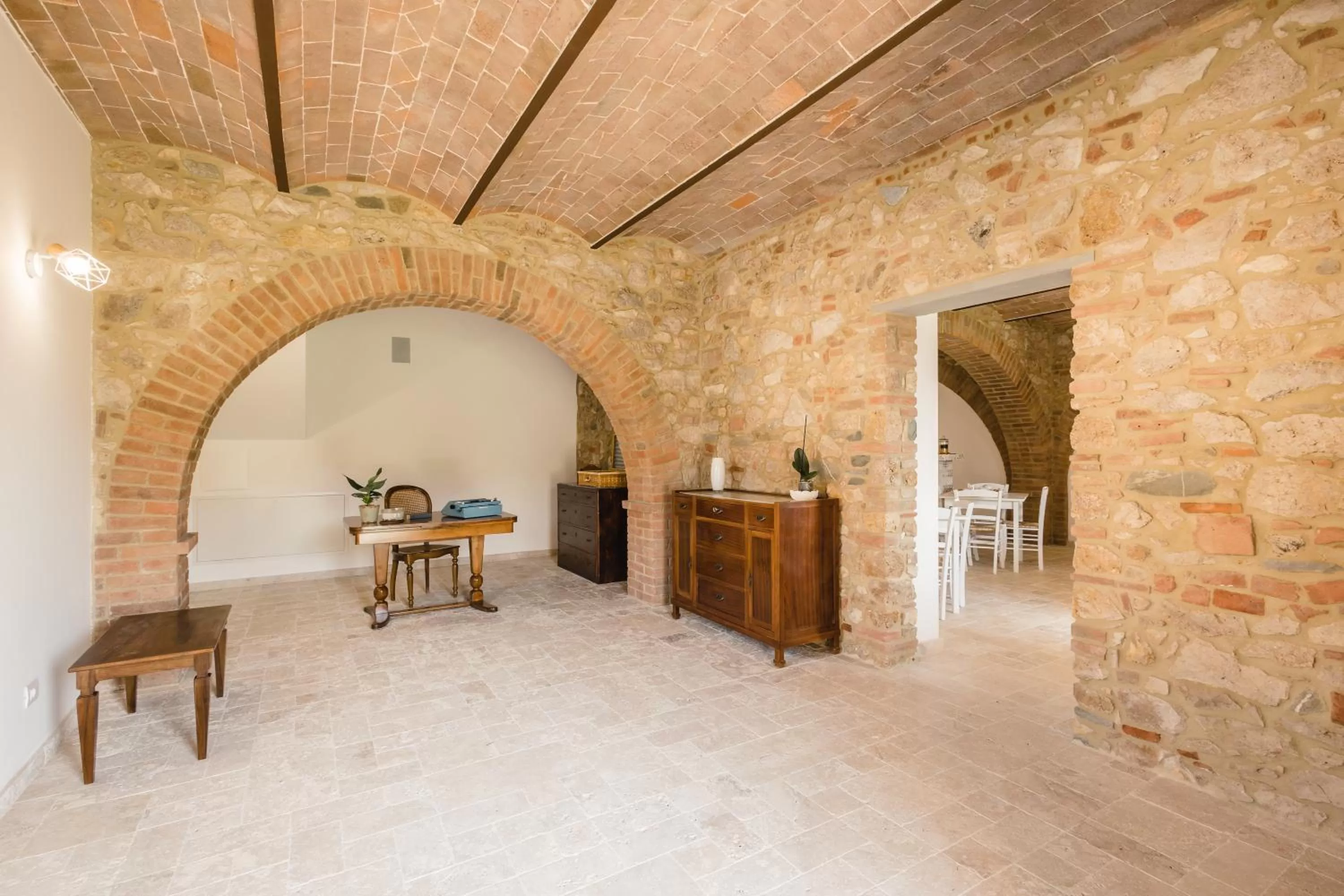 Lobby or reception in B&B Podere Curtatone