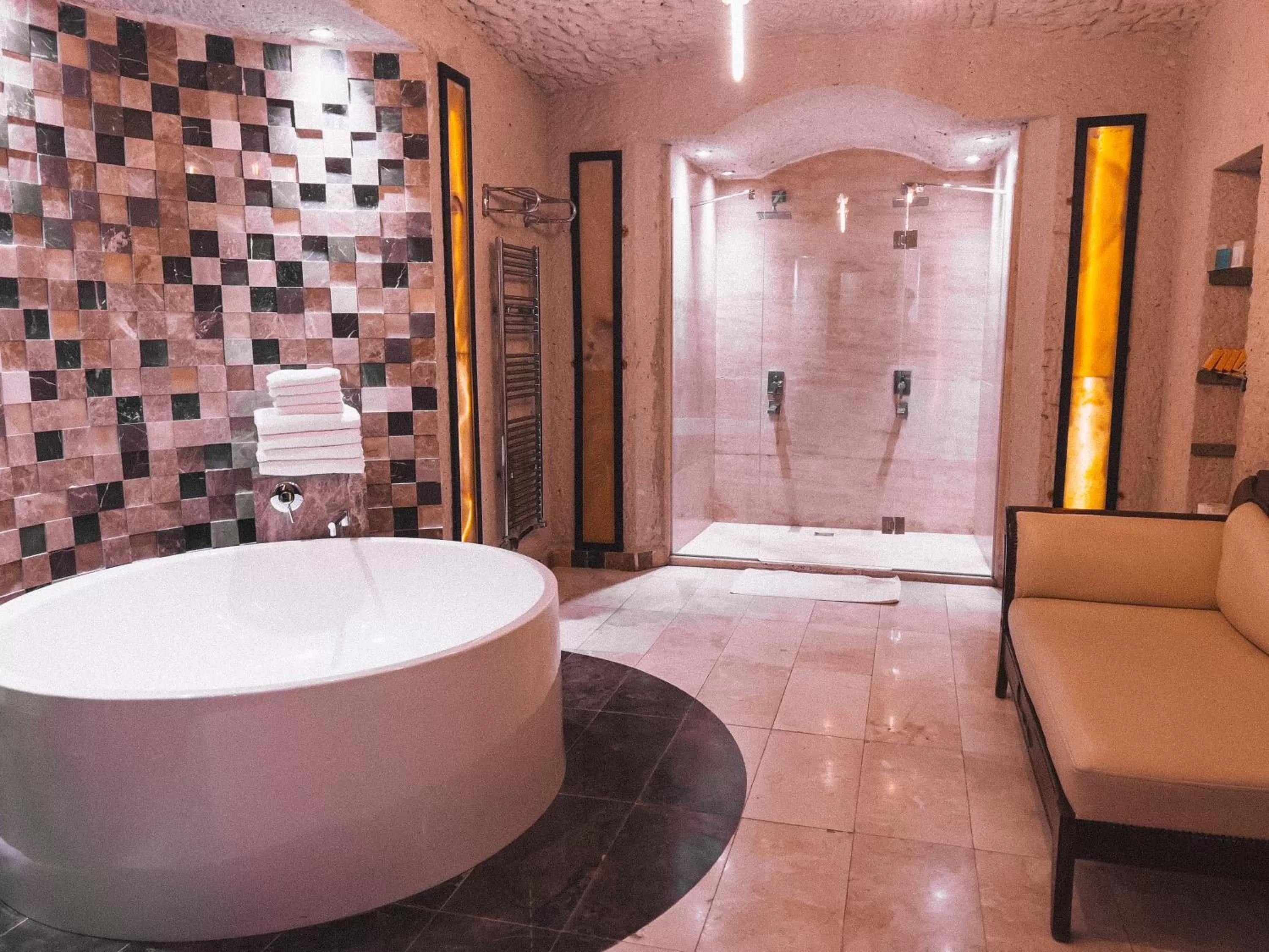 Bathroom in Local Cave House