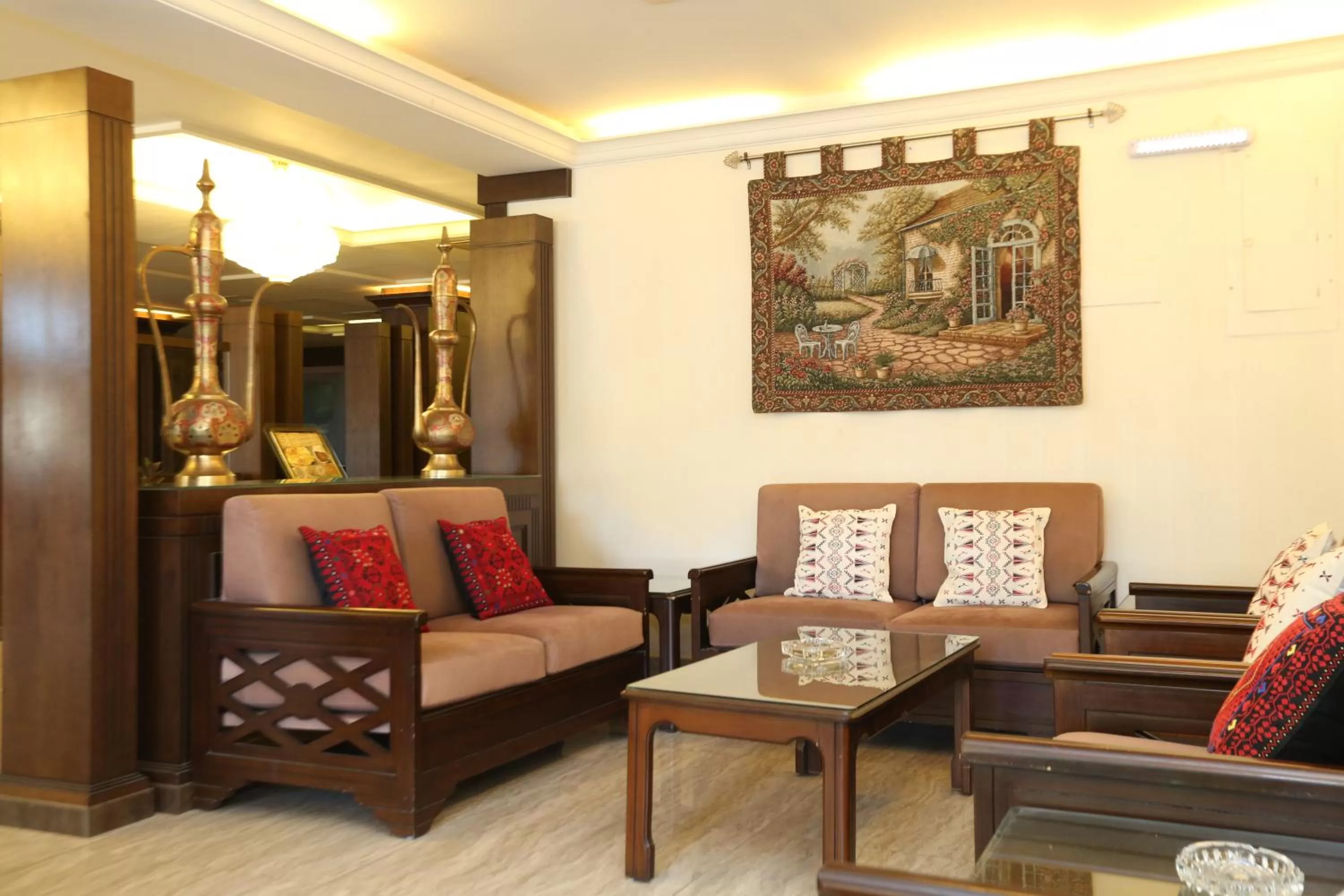 Seating Area in Al Zaitouna Hotel