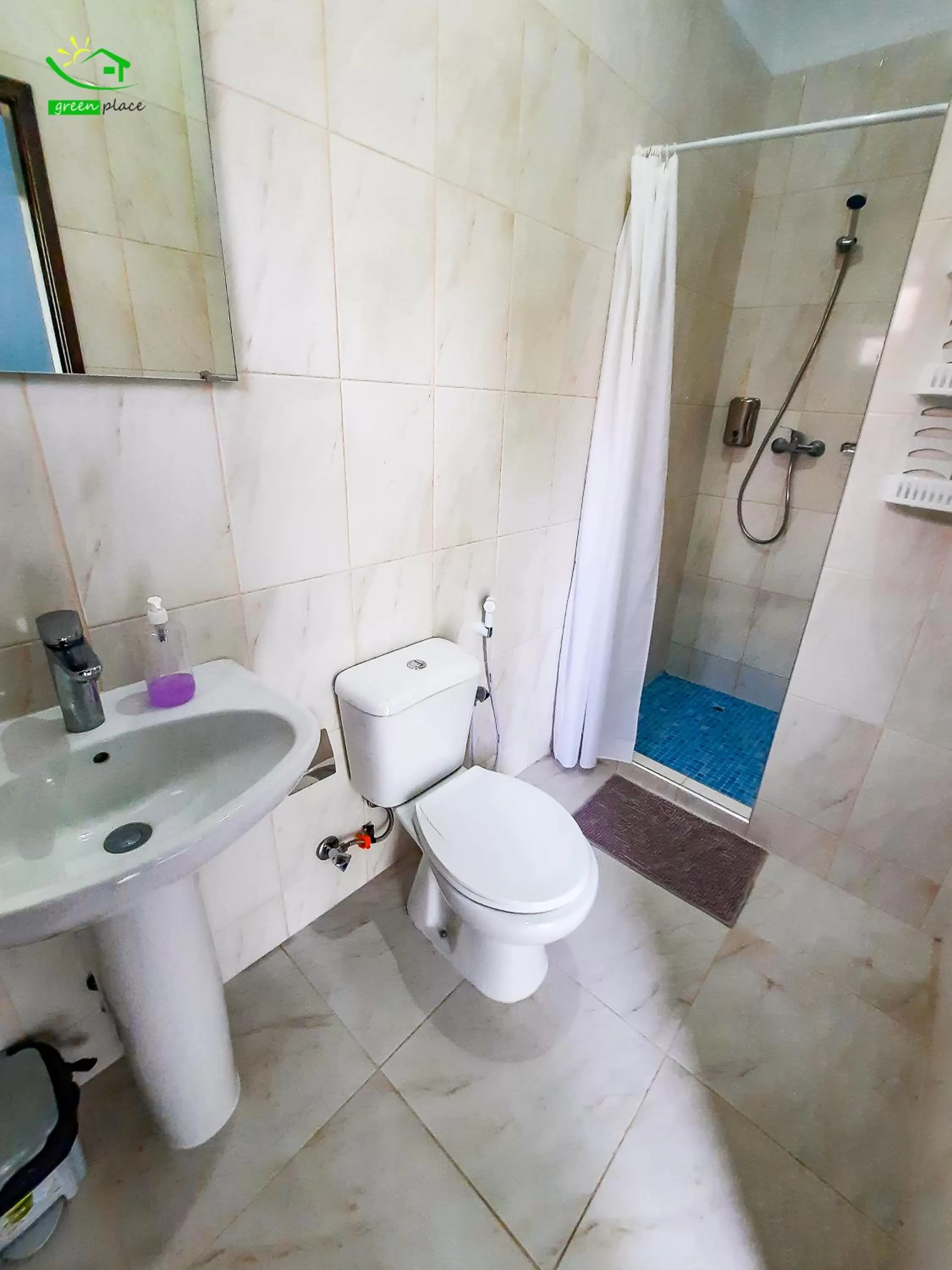 Bathroom in Pousada Green Place