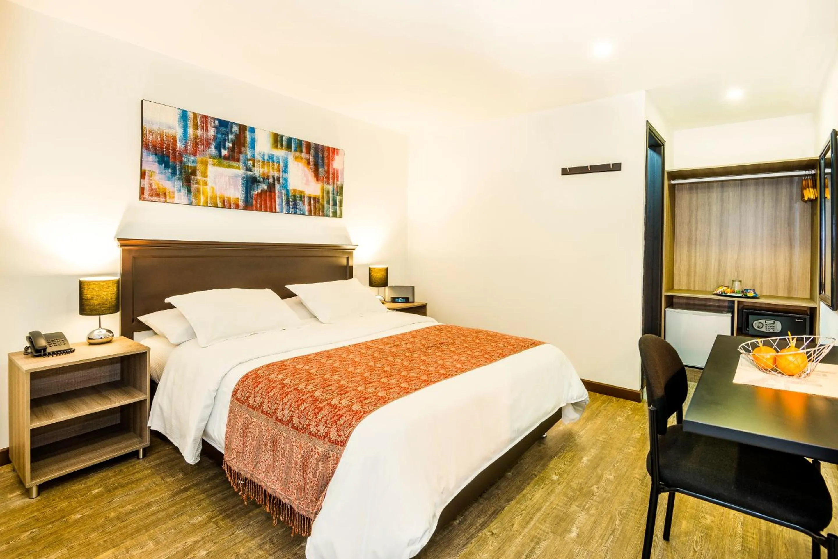 Bed in Matisse Hotel