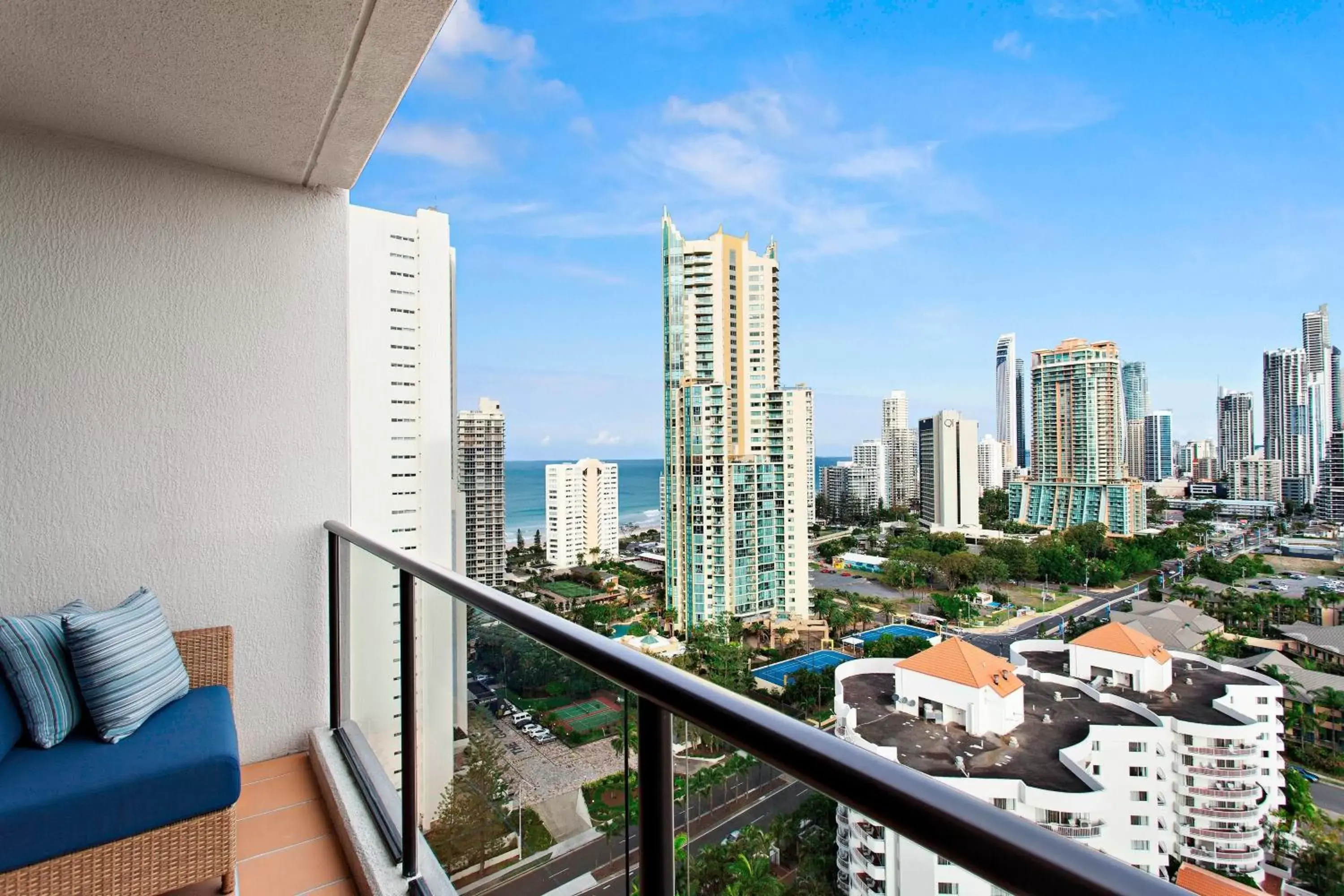 1 Bedroom Deluxe Suite, King, Sofa bed, City view, Balcony in Marriott Vacation Club at Surfers Paradise 1 Bedroom Deluxe Suite, King, Sofa bed, City view, Balcony in Marriott Vacation Club at Surfers Paradise