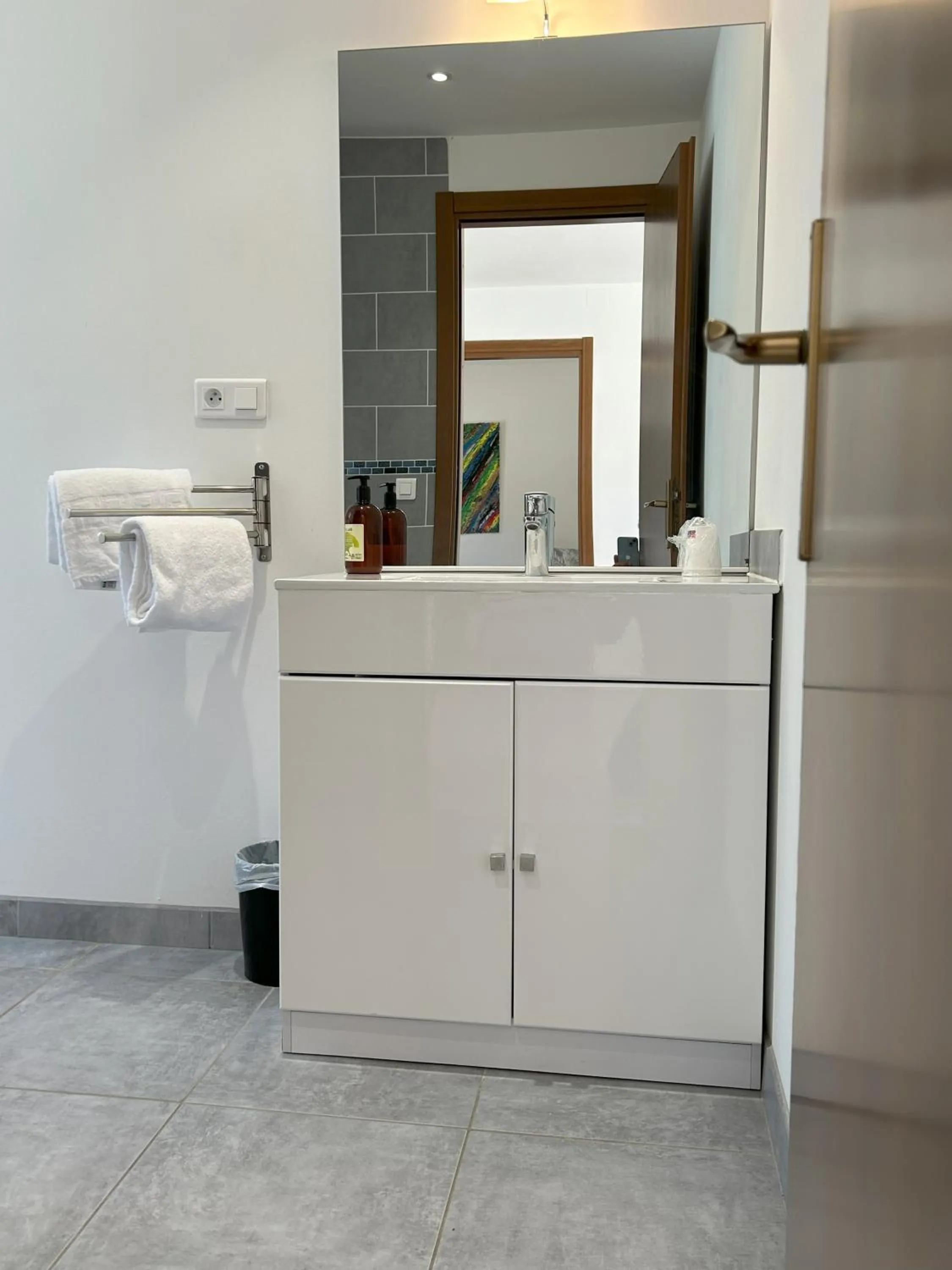 Bathroom in Hôtel Padolo