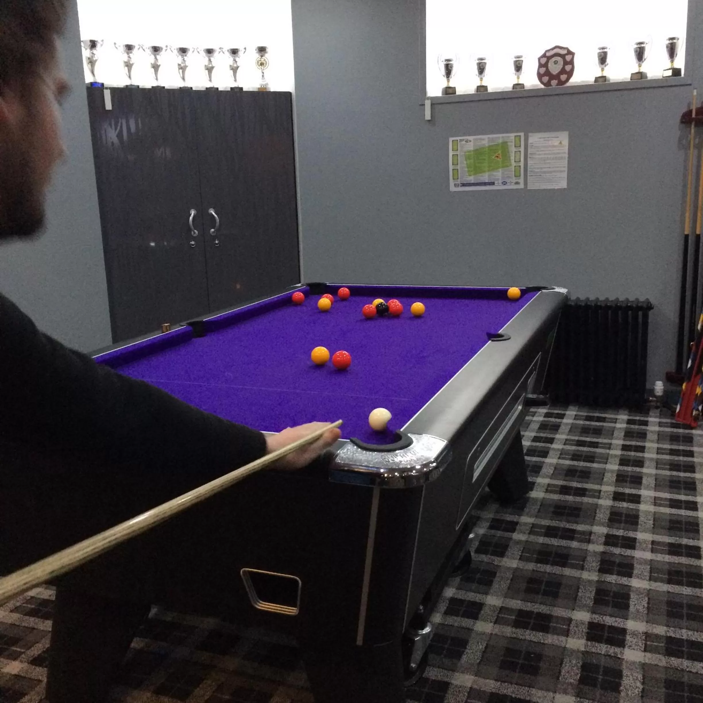 Billiard in The Davron Hotel