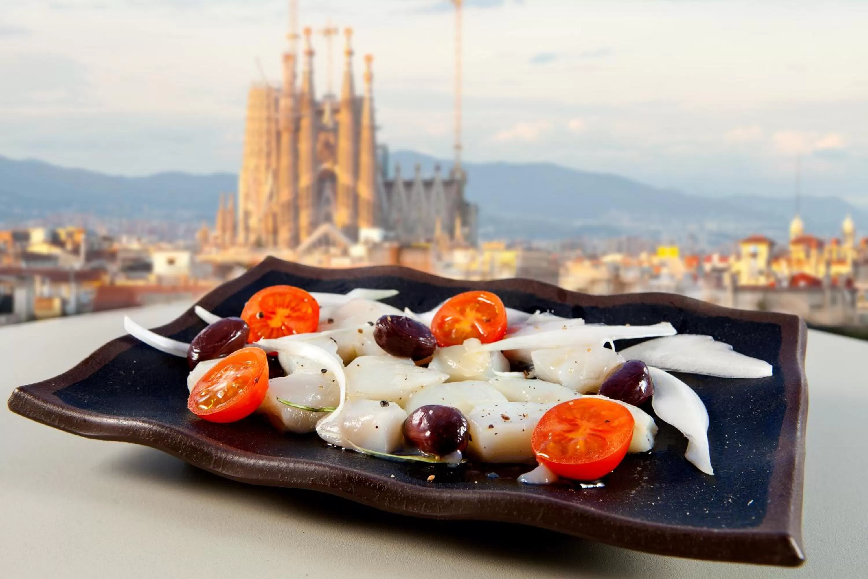 Food close-up in Hotel Royal Passeig de Gracia