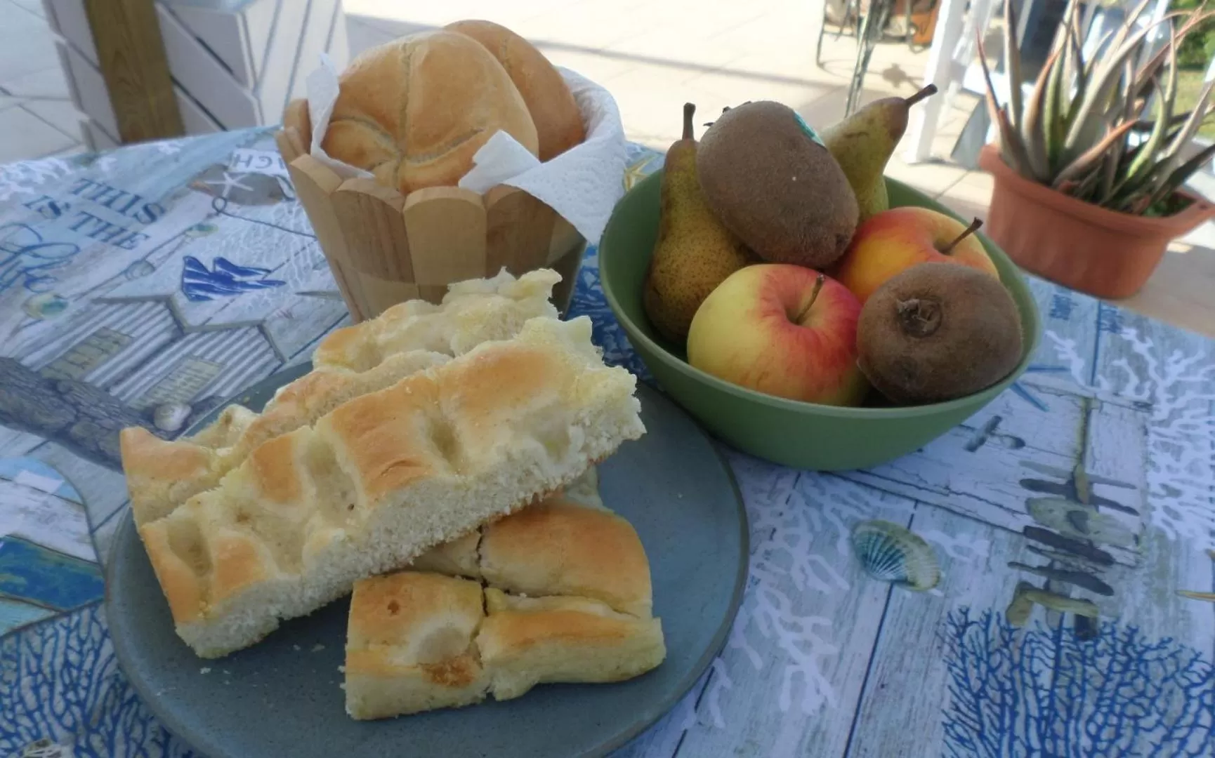 Food close-up in VentoVerde B&B