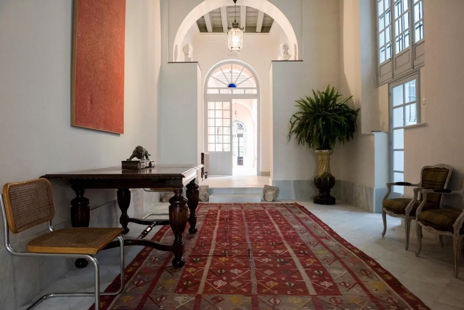 Lobby or reception in Palacio Marmoles by Valcambre