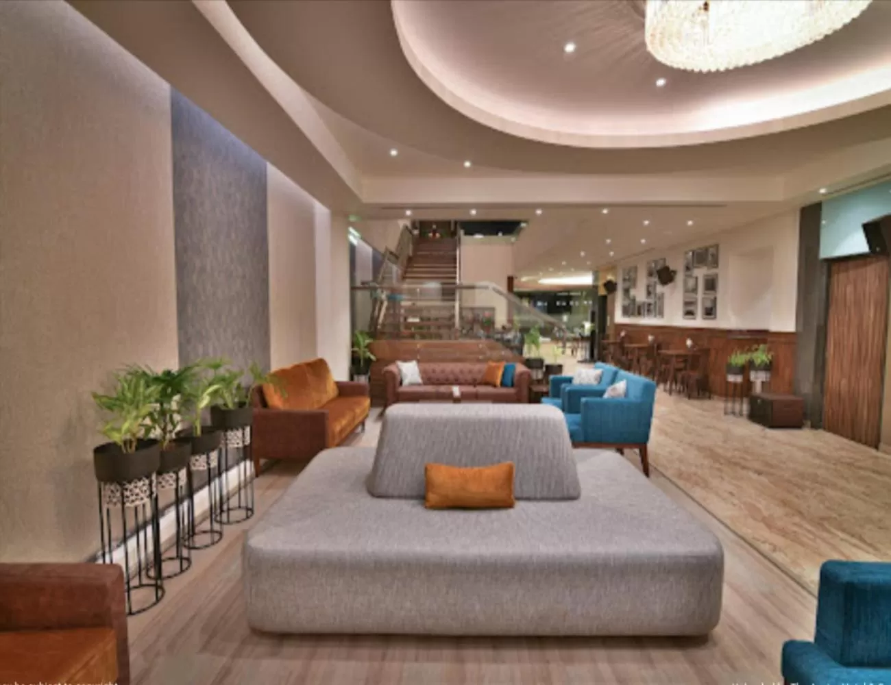 Seating area in The Avatar Hotel & Convention