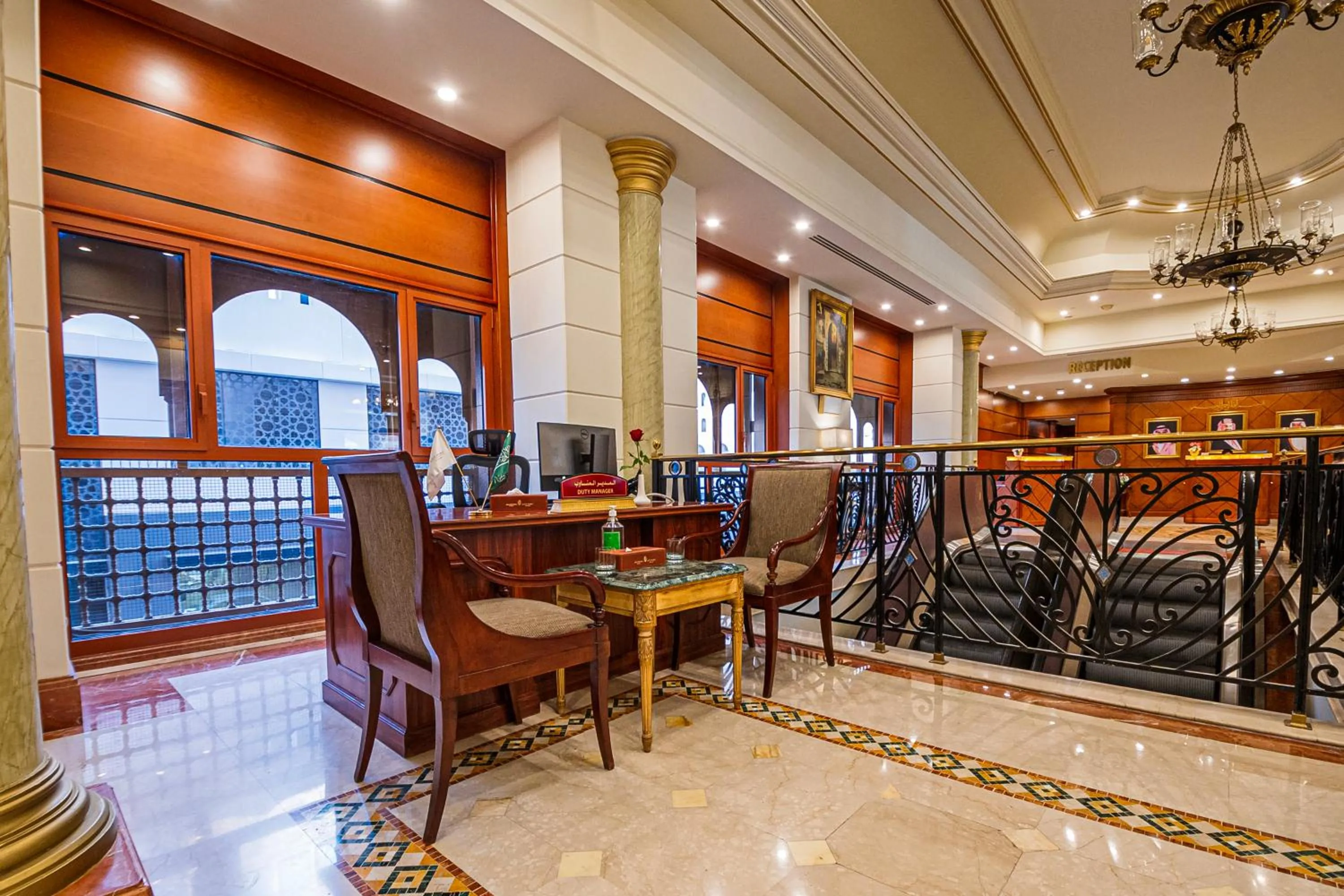 Lobby or reception in Dar Al Taqwa Hotel