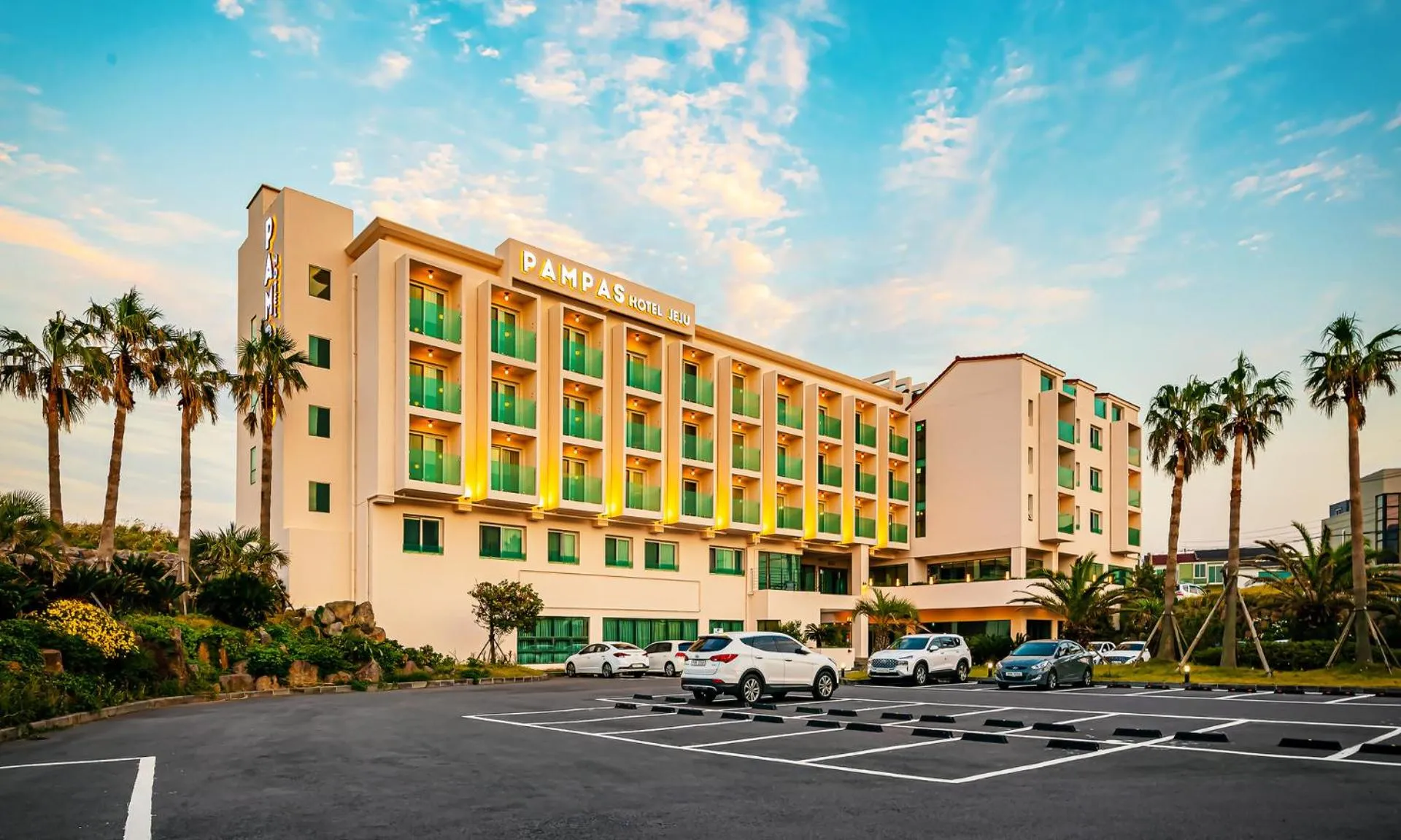 Property building in Pampas Hotel Jeju