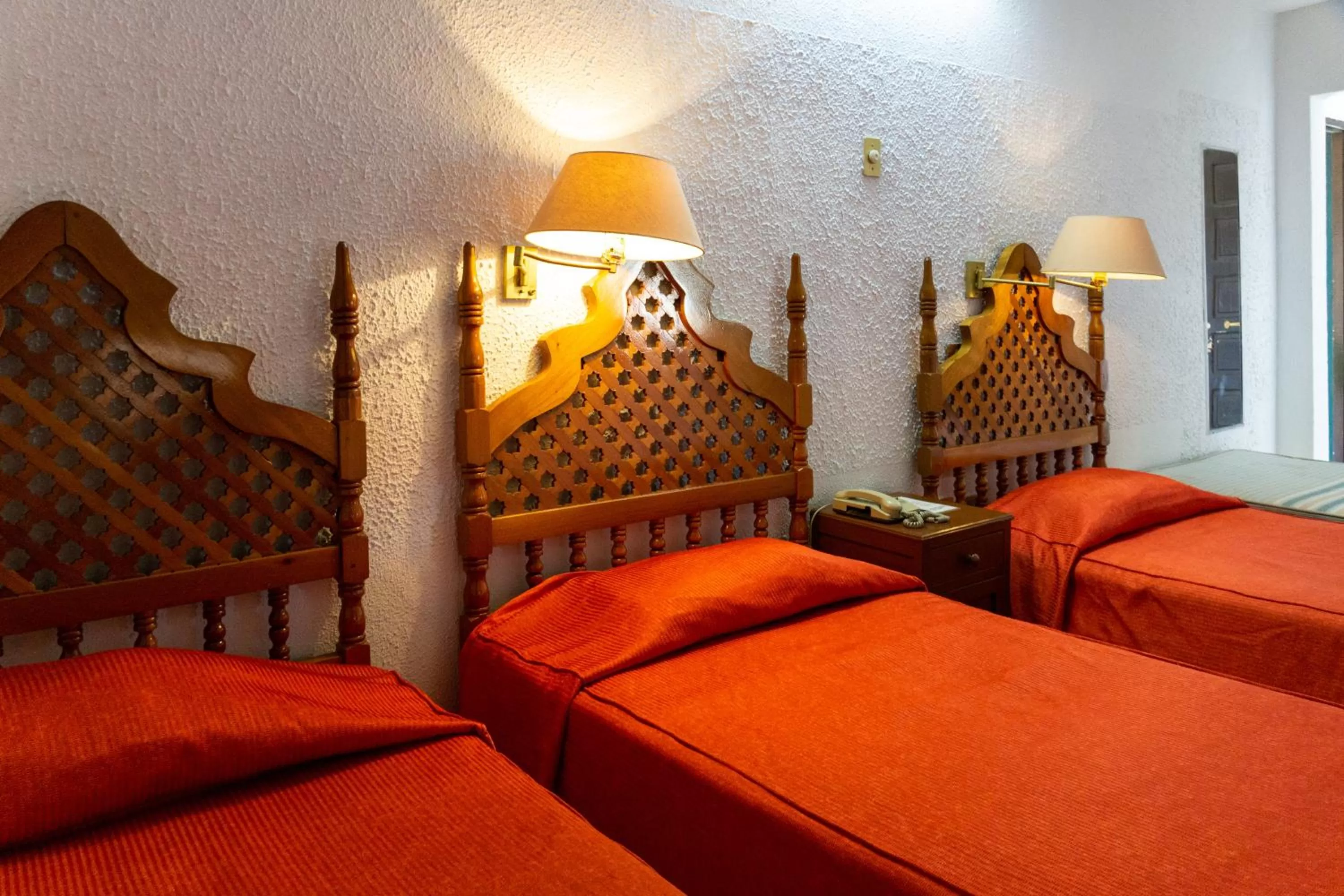 Bed in Hotel Colonial