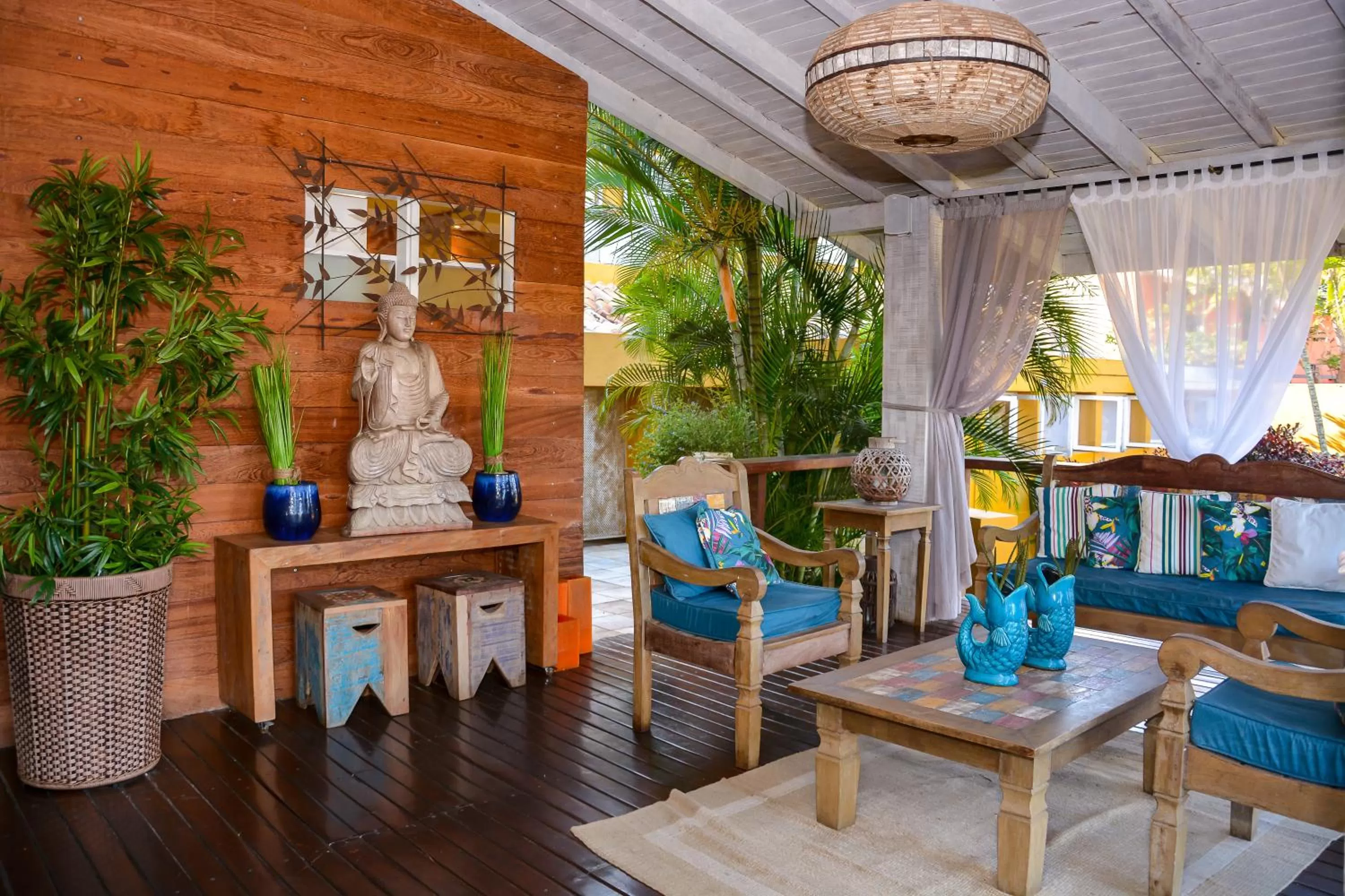 Balcony/Terrace in Bahiamarela Boutique Hotel & SPA