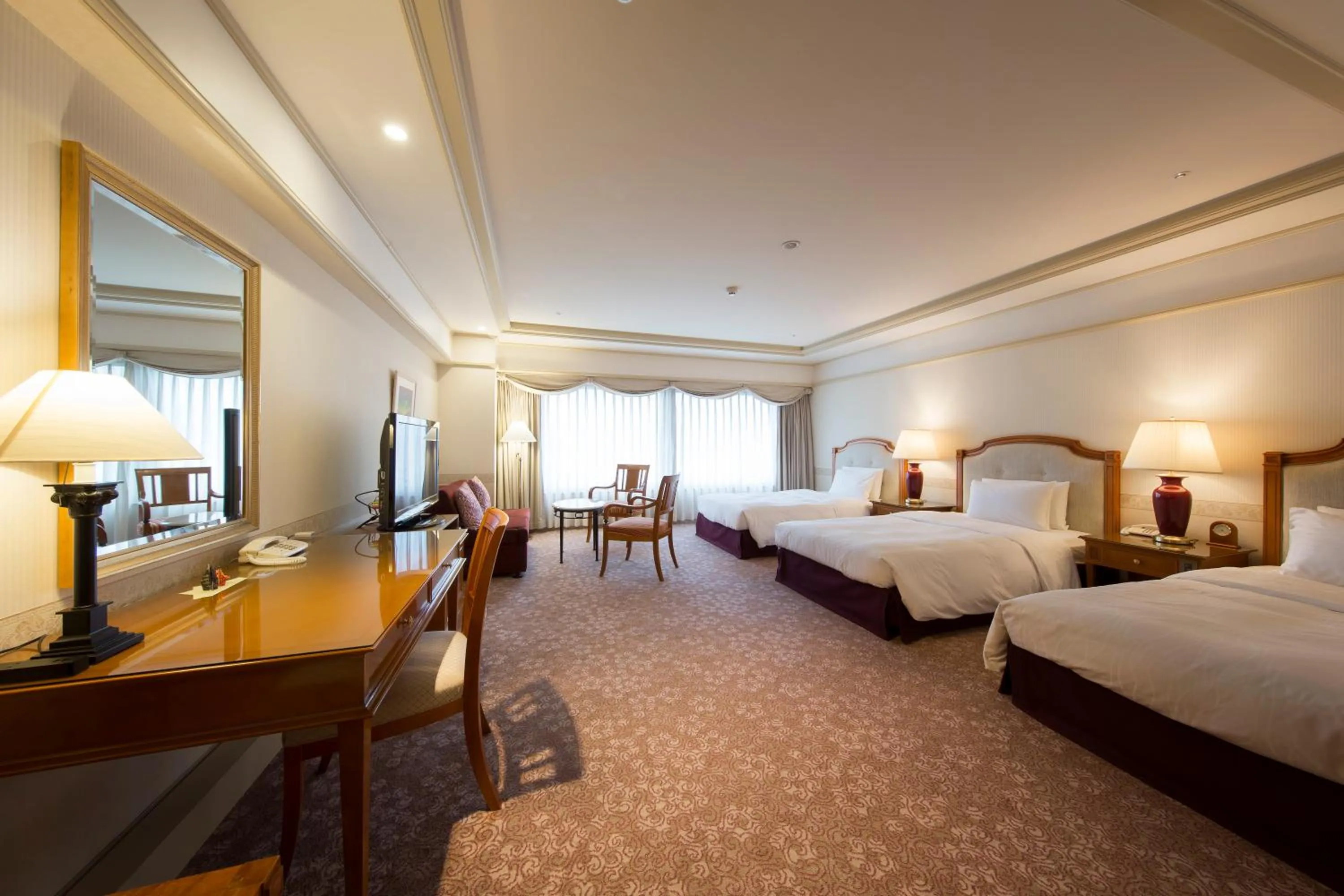 Bed in Hotel Nikko Princess Kyoto