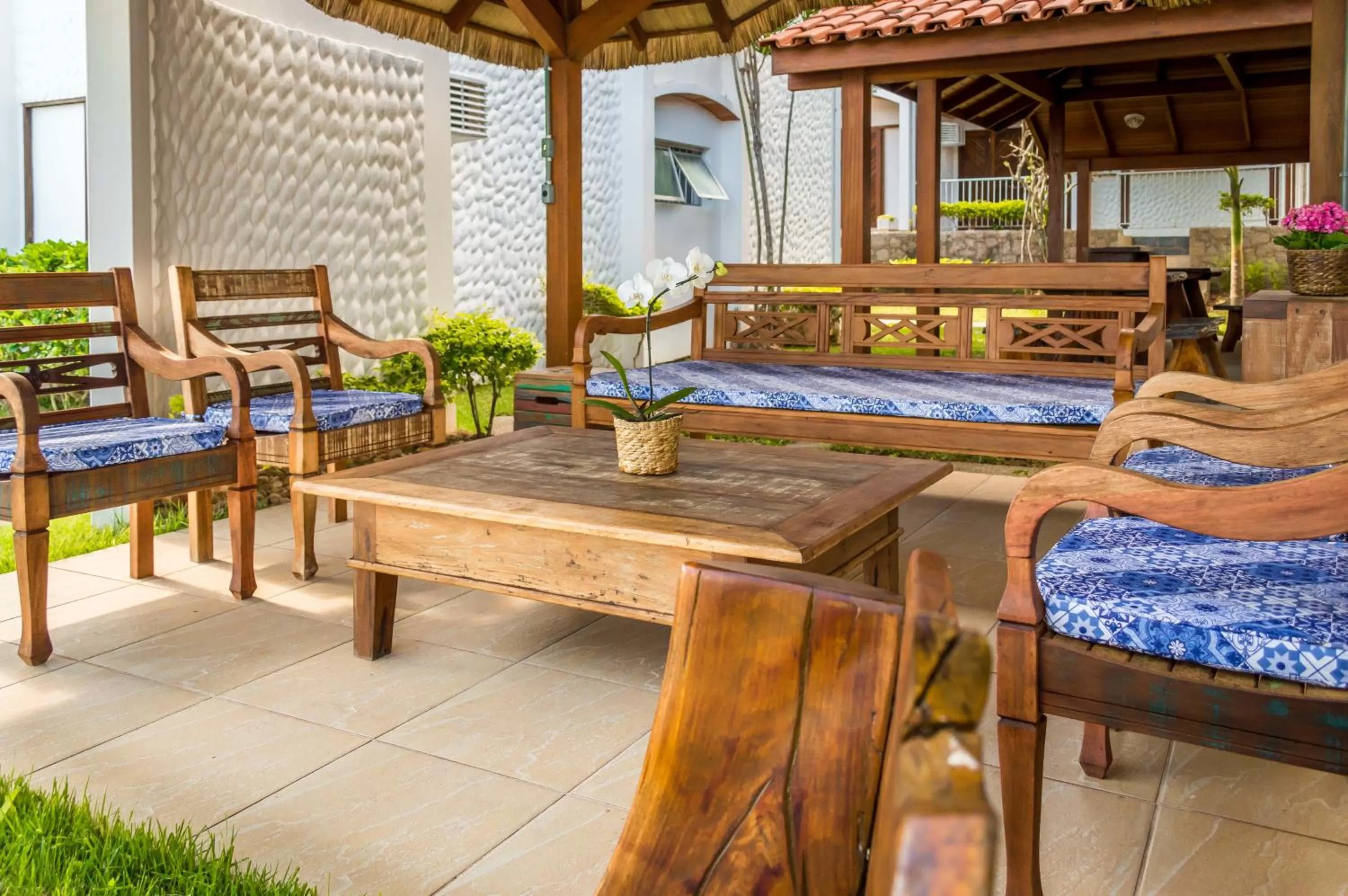 Seating area in Village Paraíso