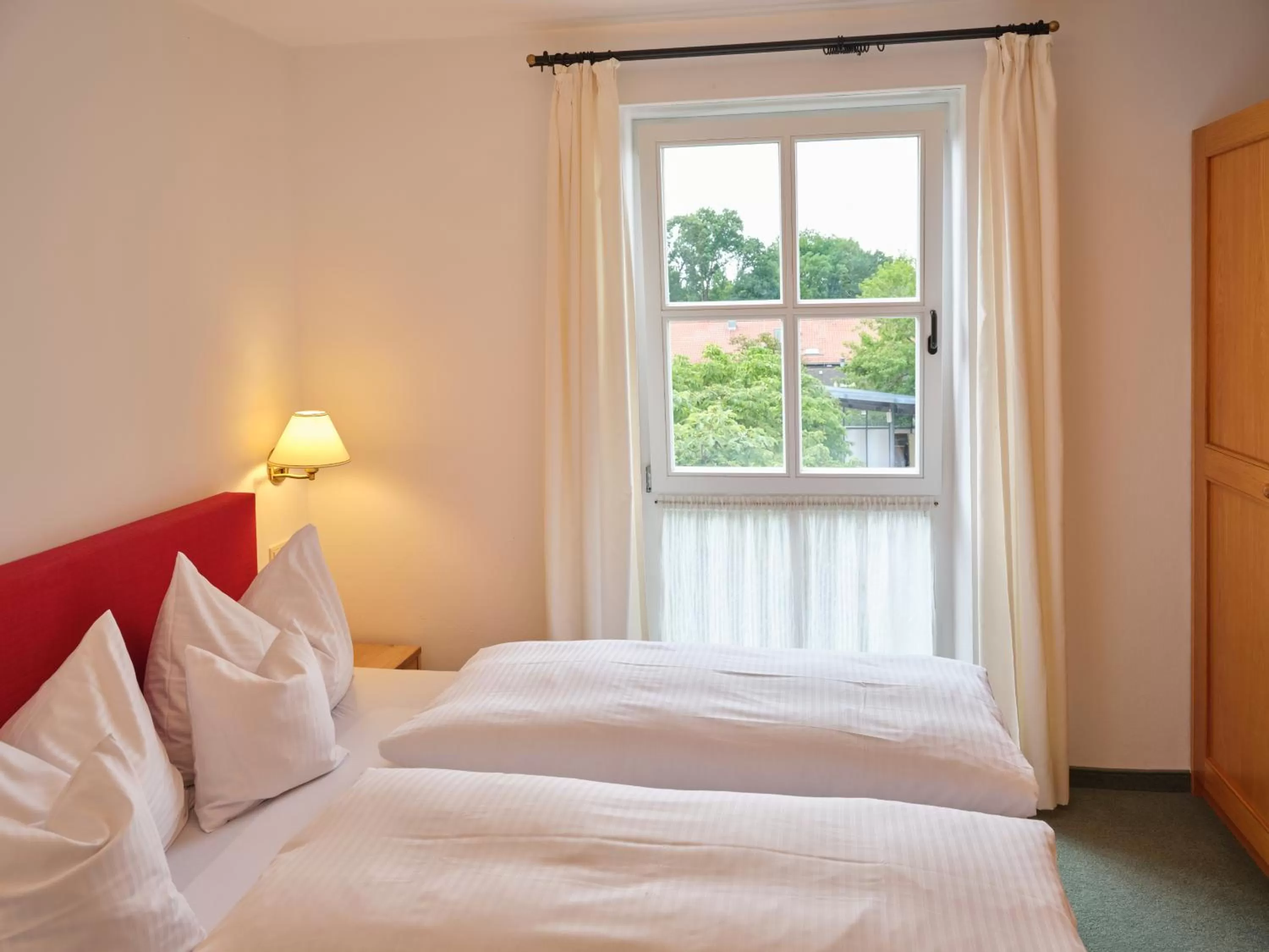 Bedroom, Bed in Appartement-Haus Blumenhof