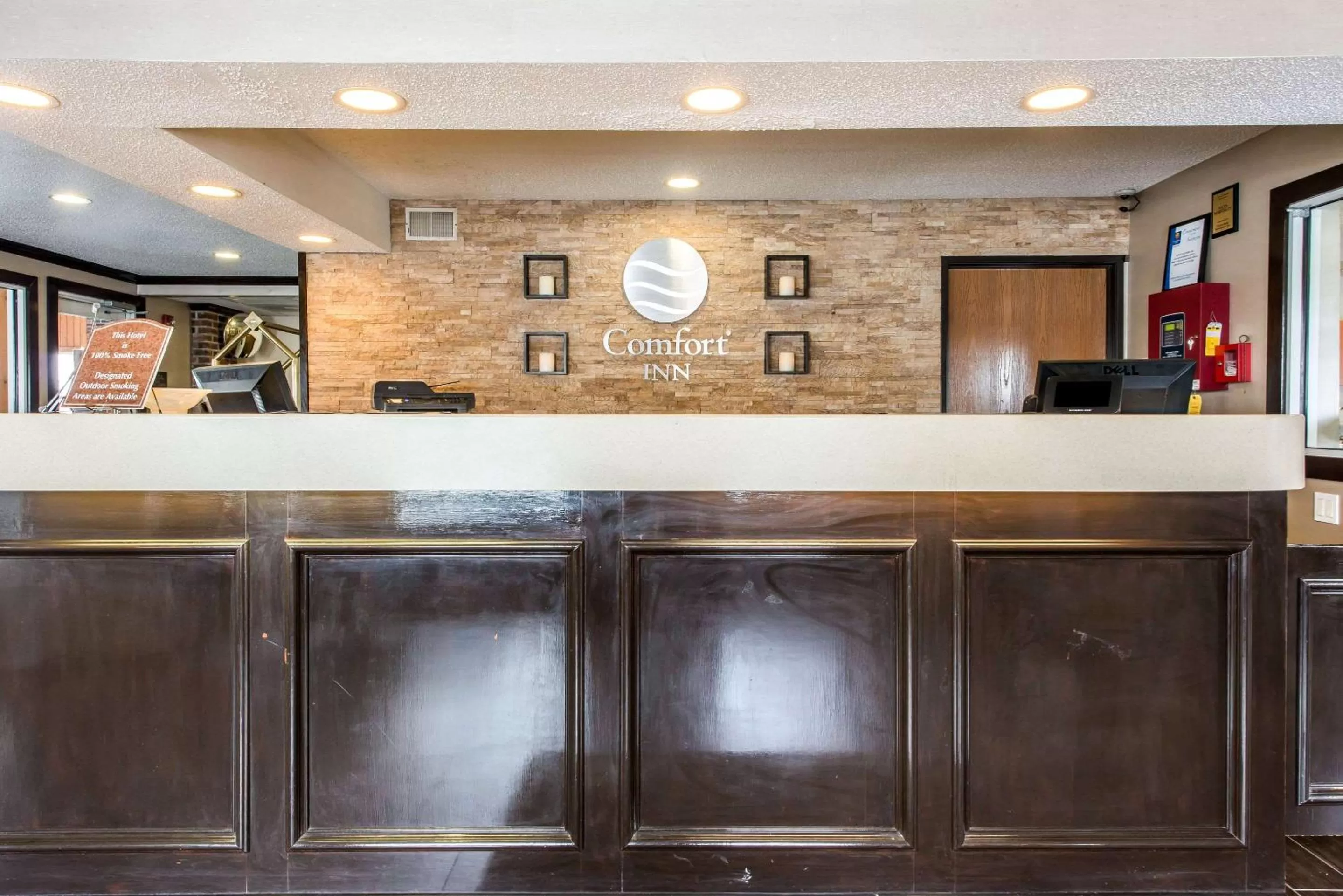 Lobby or reception in Comfort Inn