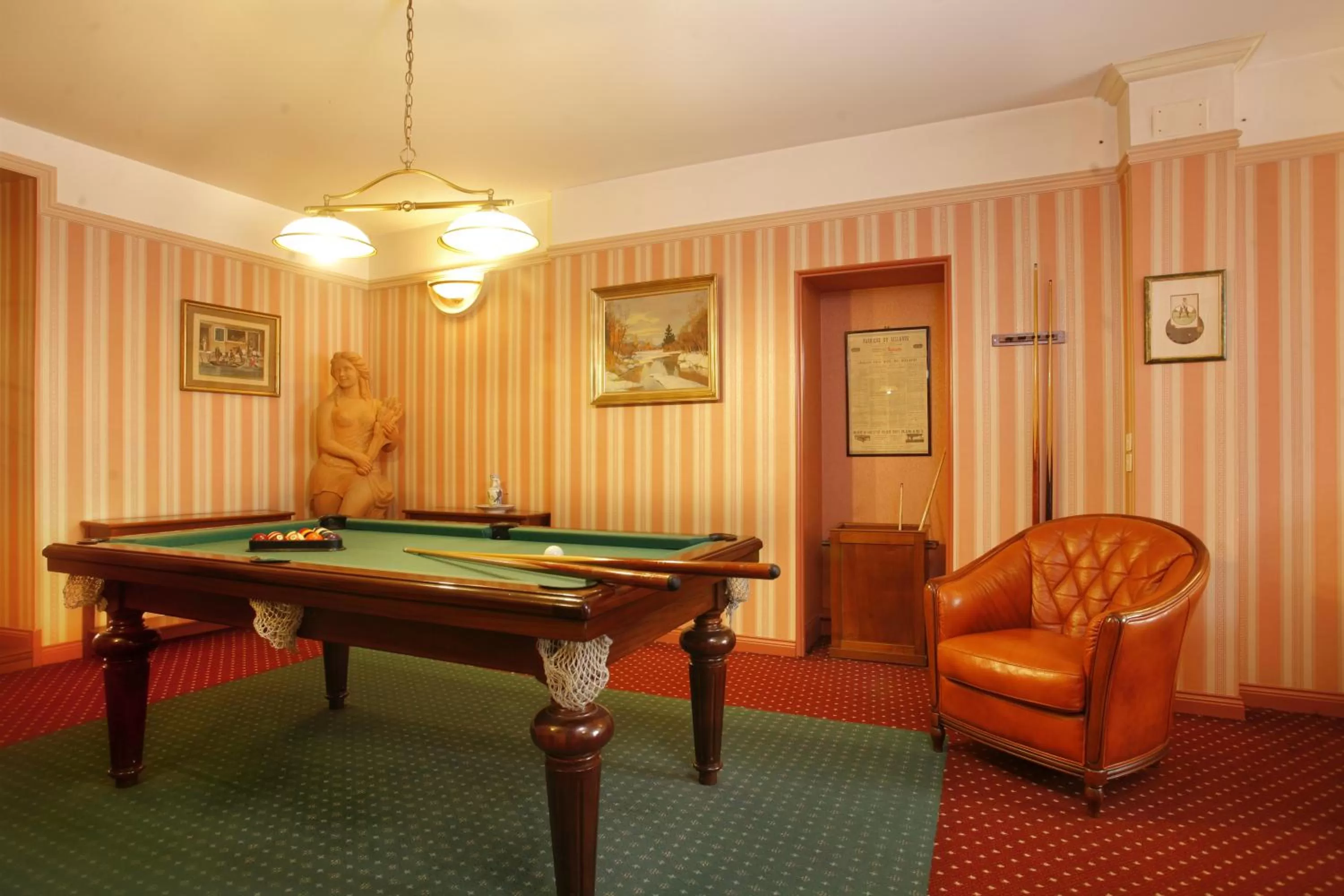 Billiard in Hotel De Gramont