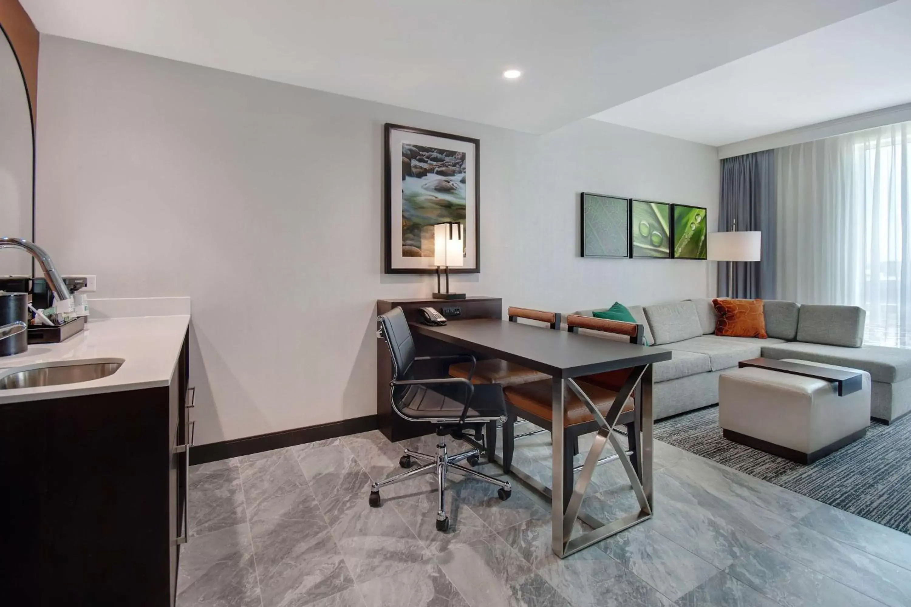 Two-Room Queen Suite with Two Queen Beds in Embassy Suites By Hilton Alpharetta Halcyon Two-Room Queen Suite with Two Queen Beds in Embassy Suites By Hilton Alpharetta Halcyon