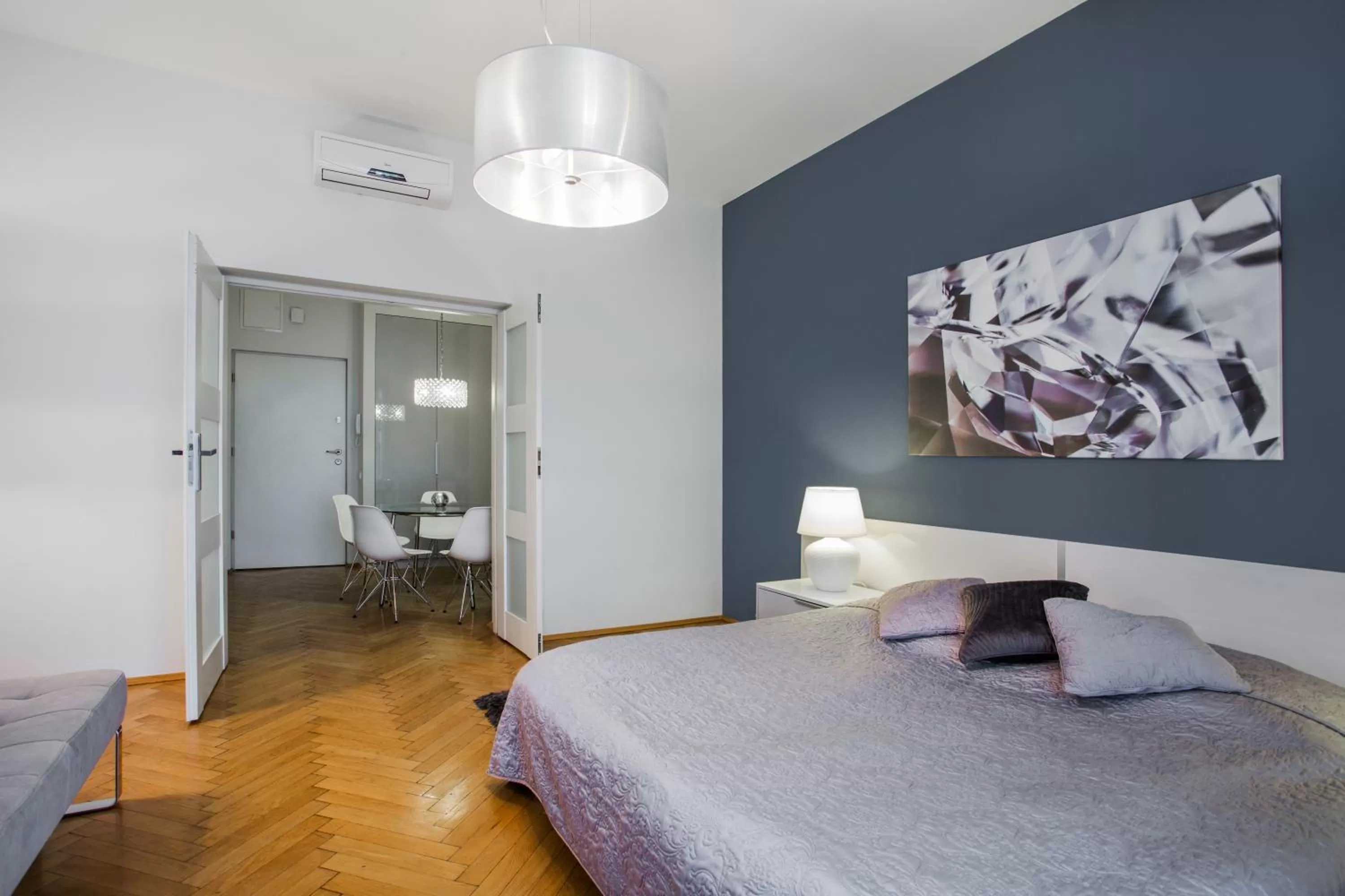 Bedroom, Bed in 4Seasons﻿ Apartments Cracow