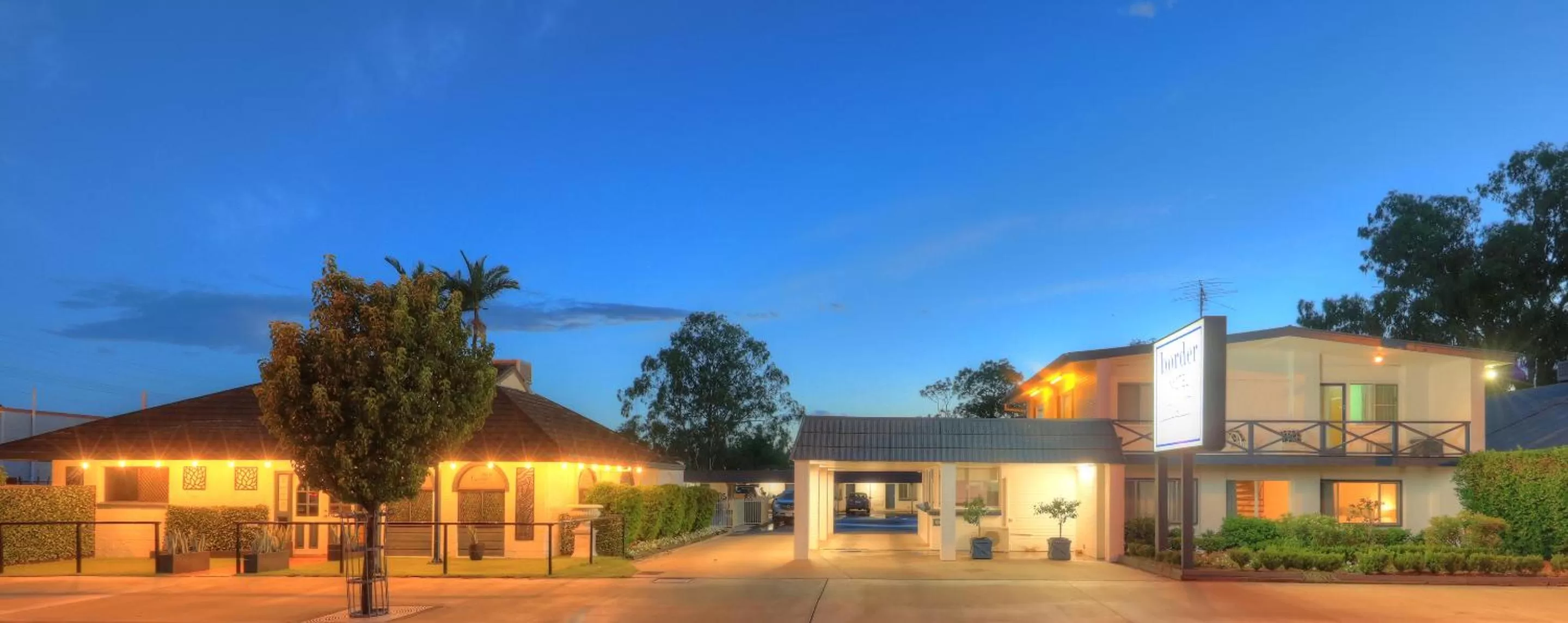 Property building in Border Motel