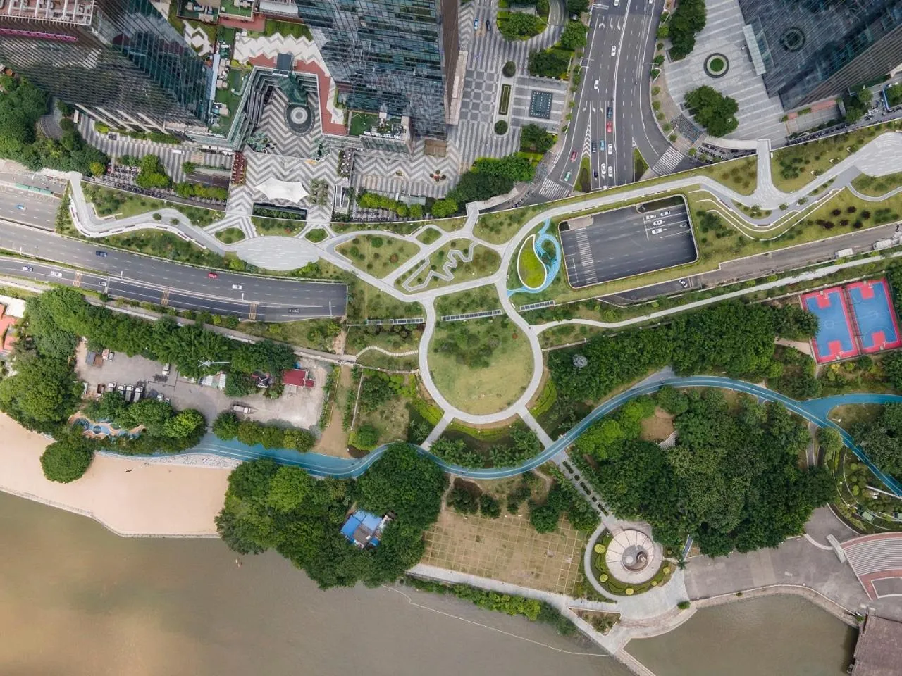 Bird's eye view in Crowne Plaza Fuzhou South by IHG