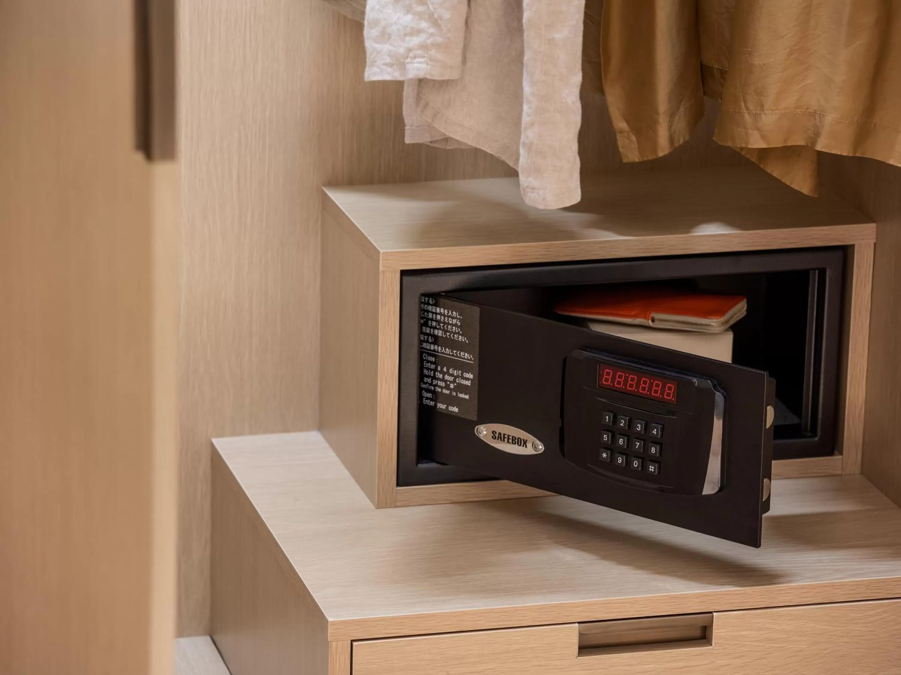 safe in Hotel The Celestine Kyoto Gion