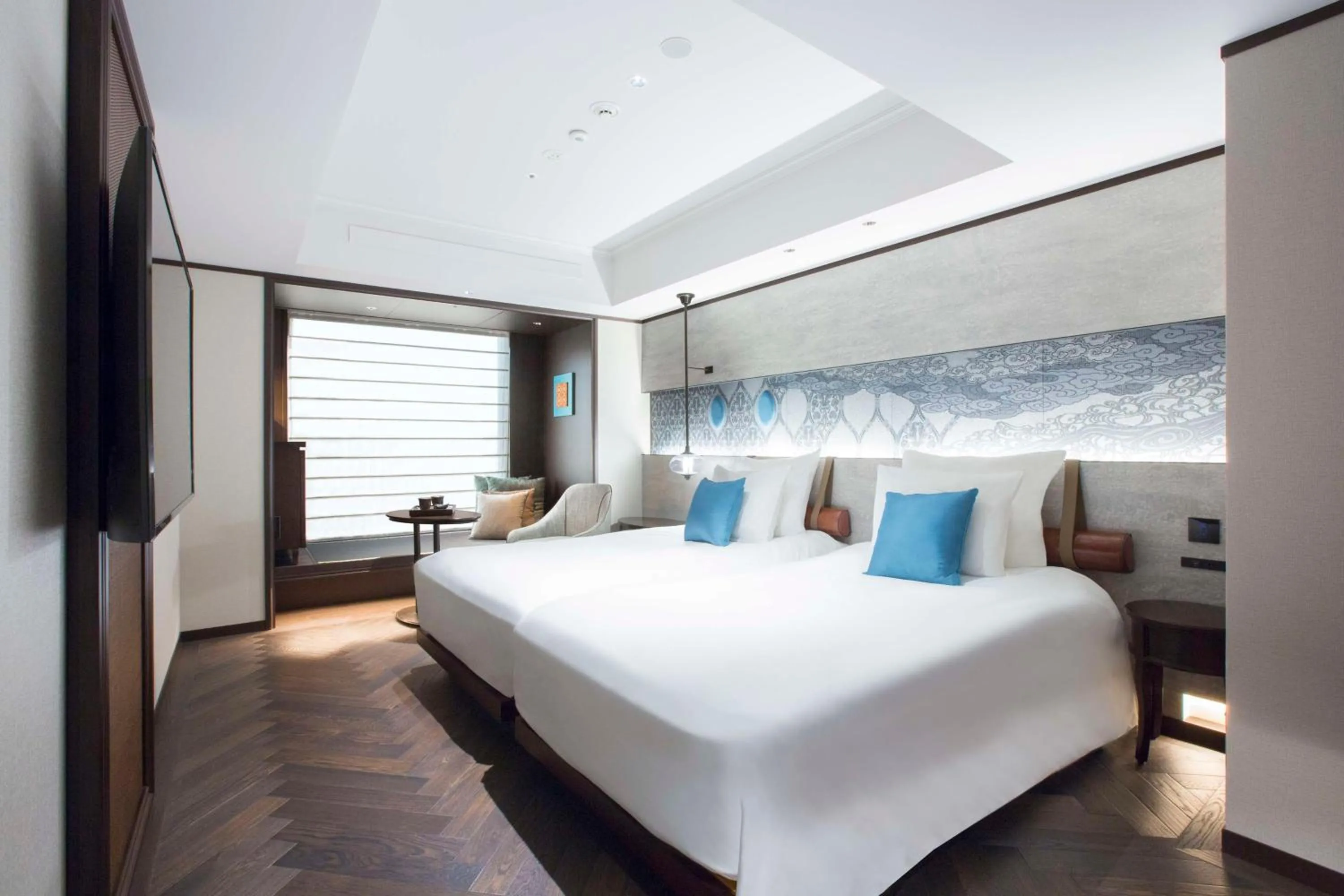 Bedroom, Bed in Dhawa Yura Kyoto