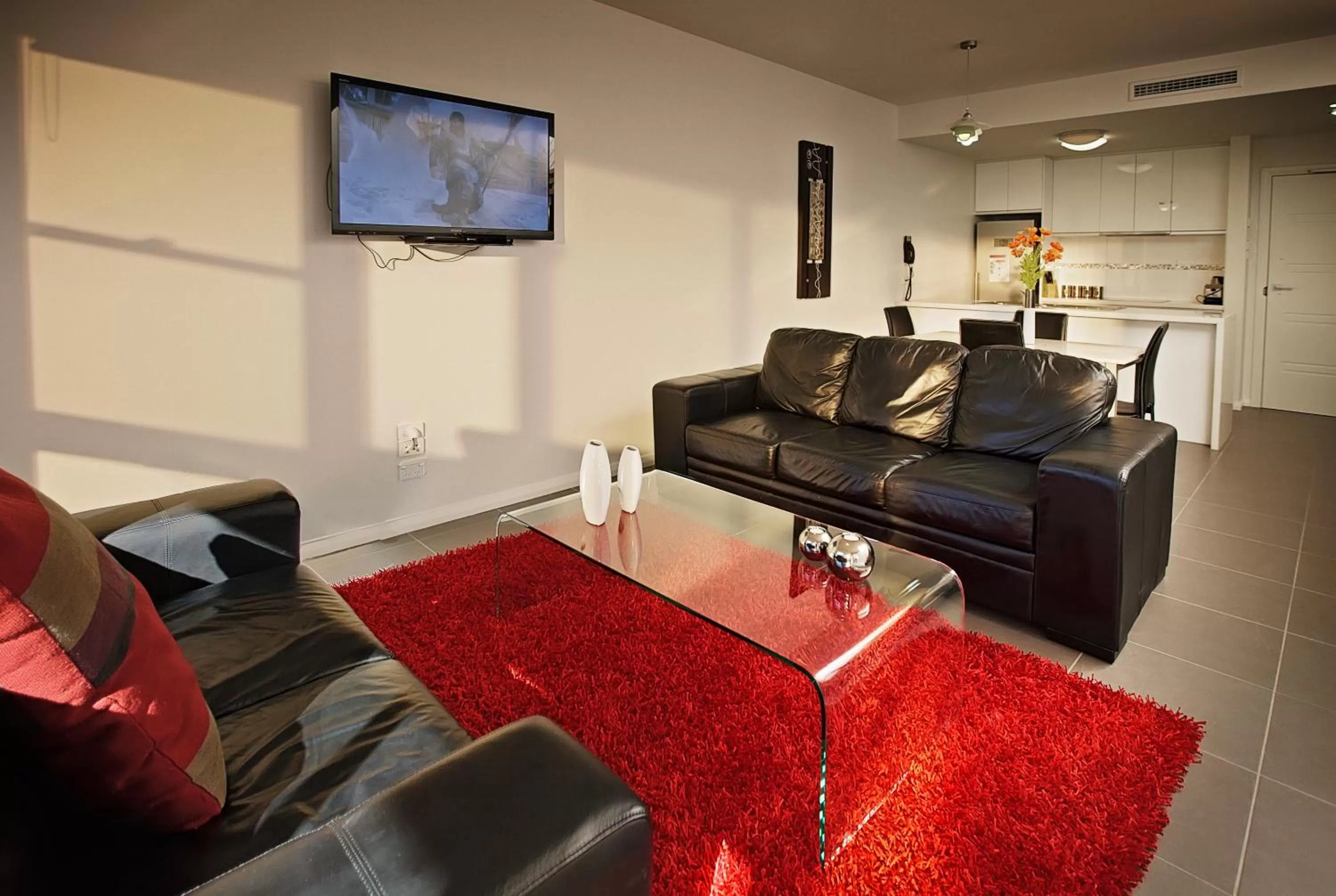 Kitchen or kitchenette in Charlestown Executive Apartments